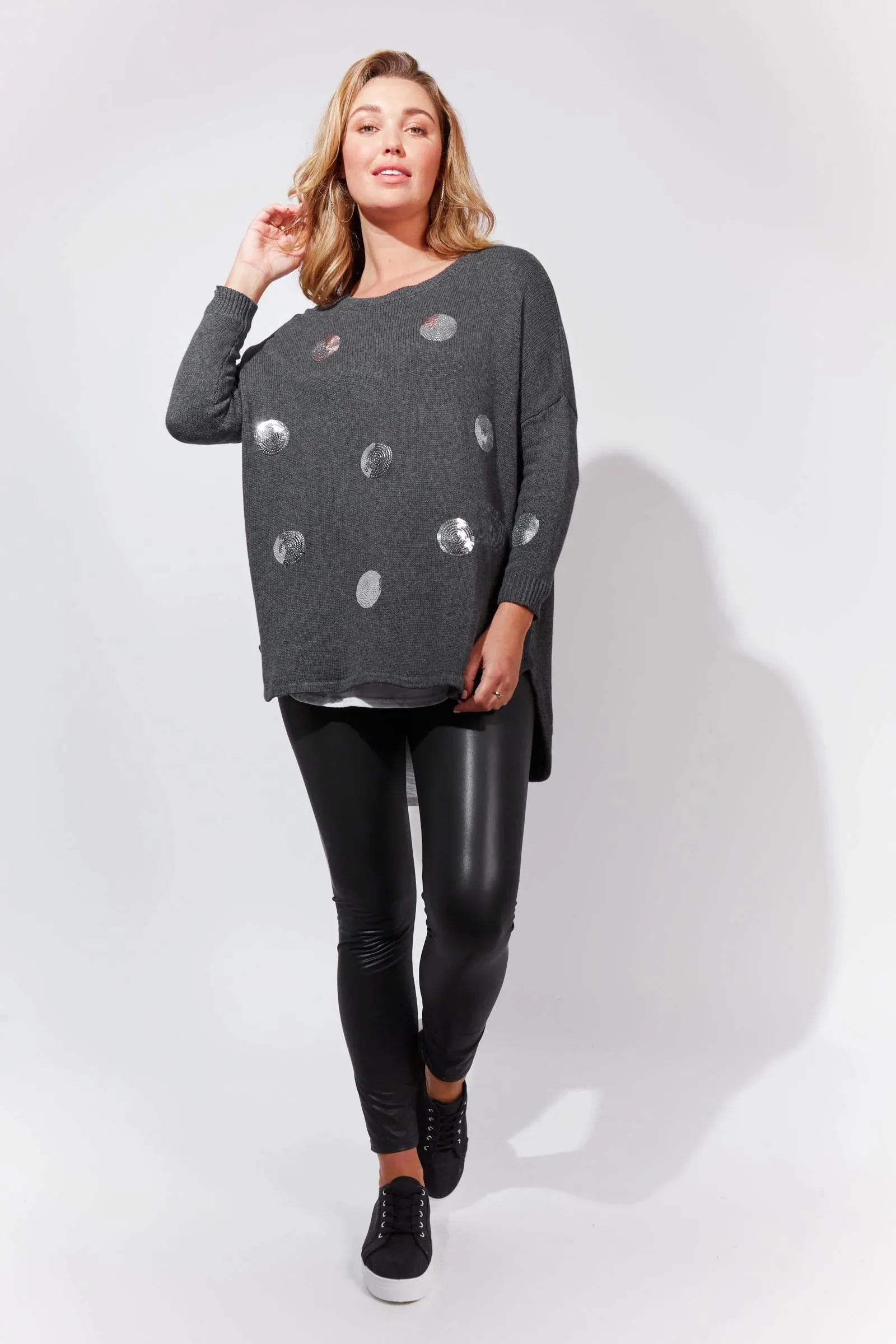 Adare Spot Jumper (Nickel)