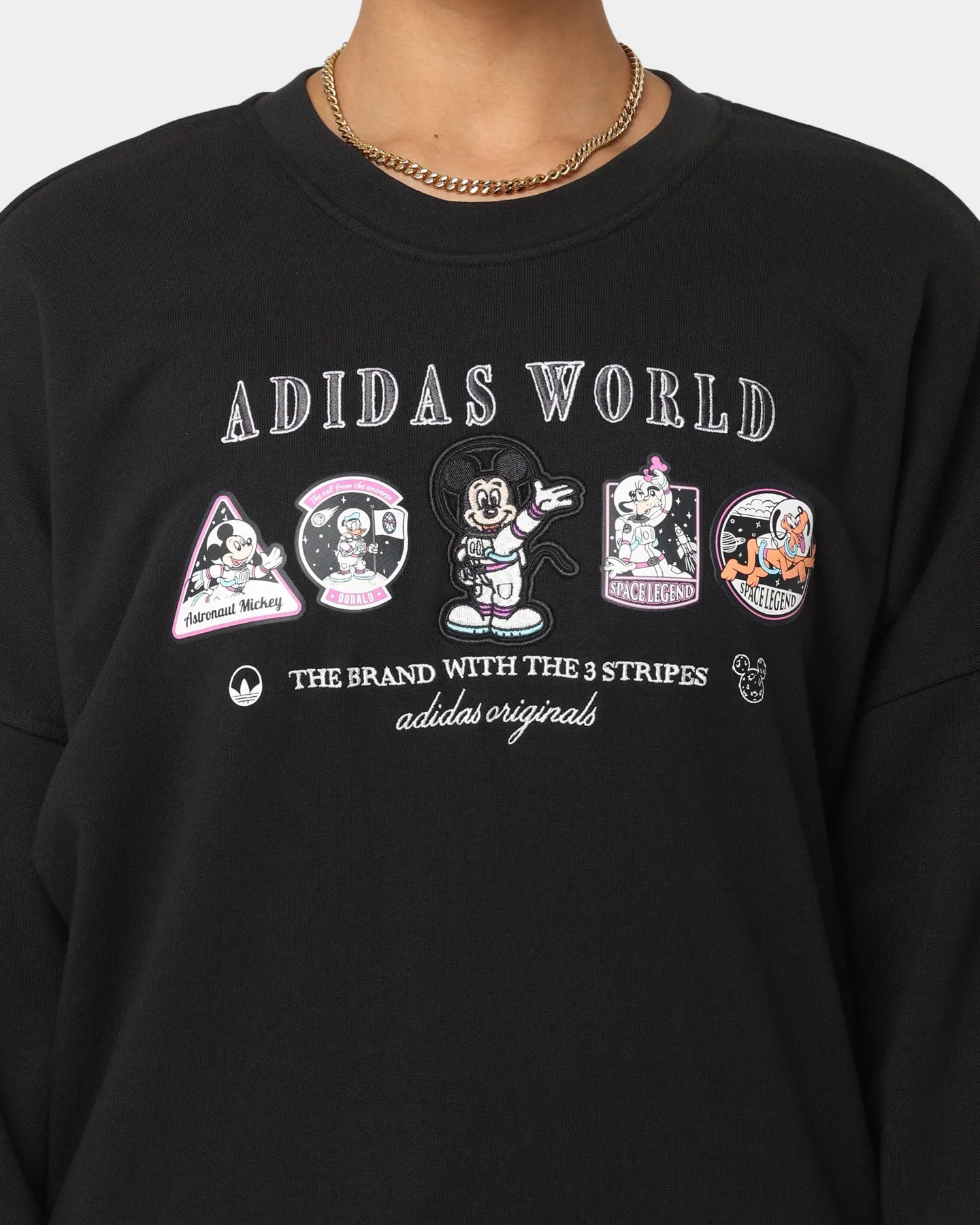 Adidas X Disney Women's Sweater Black