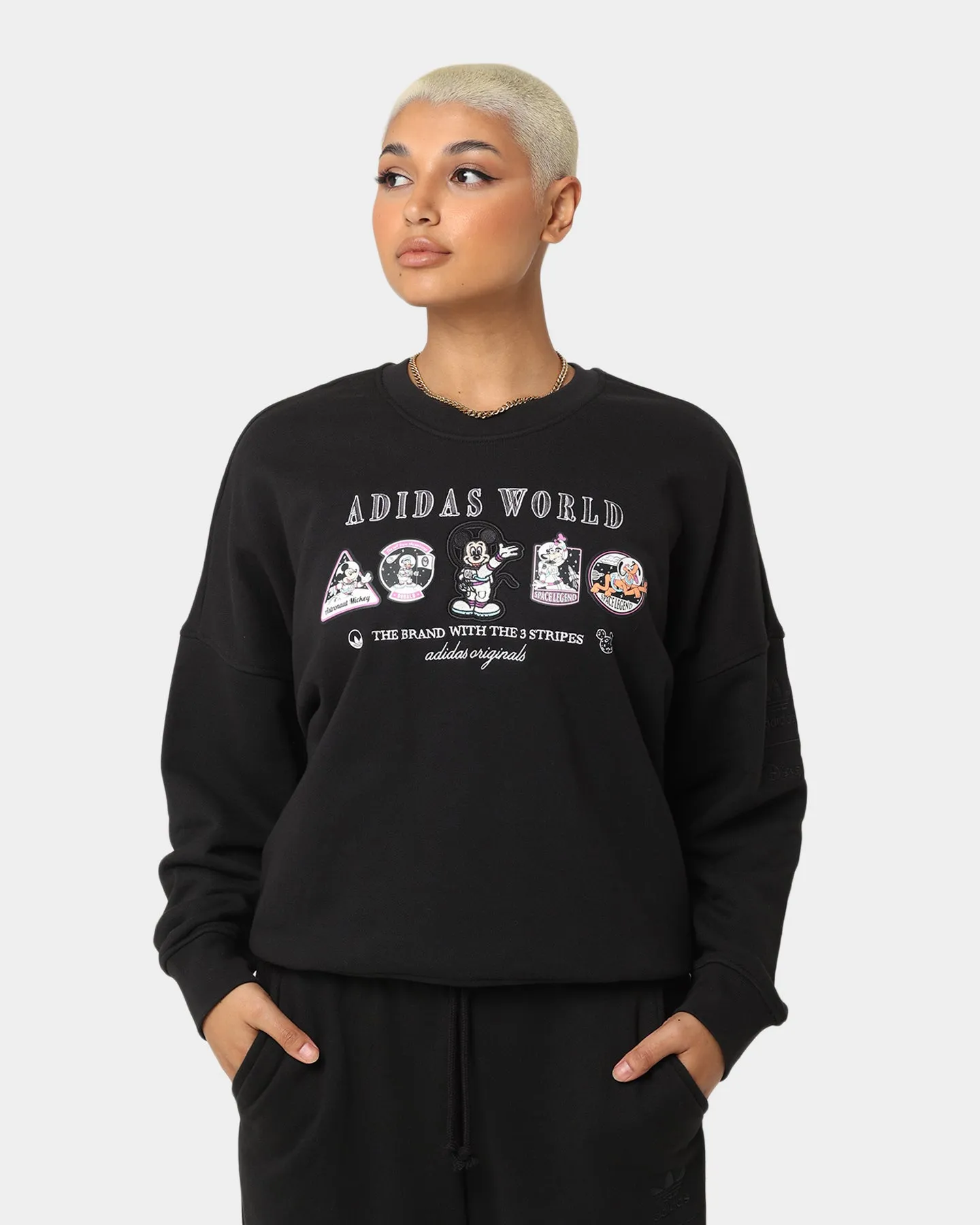 Adidas X Disney Women's Sweater Black