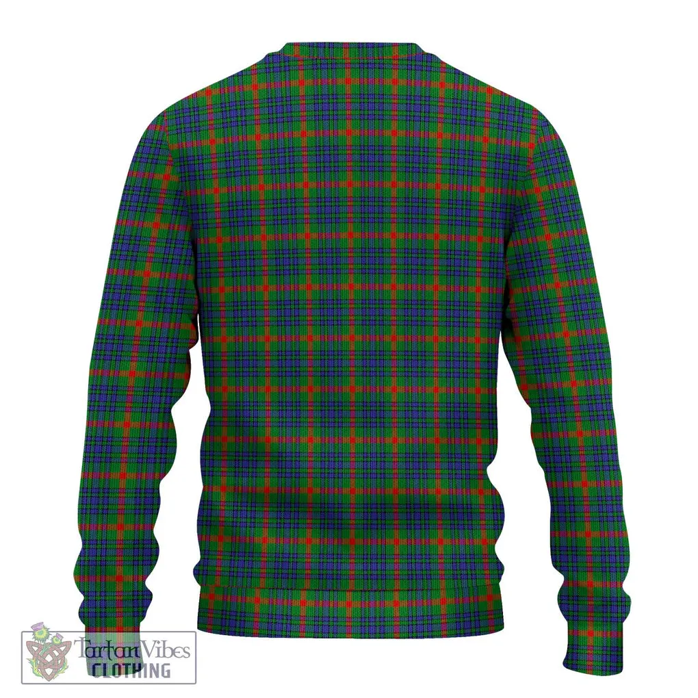 Aiton Tartan Ugly Sweater with Family Crest DNA In Me Style