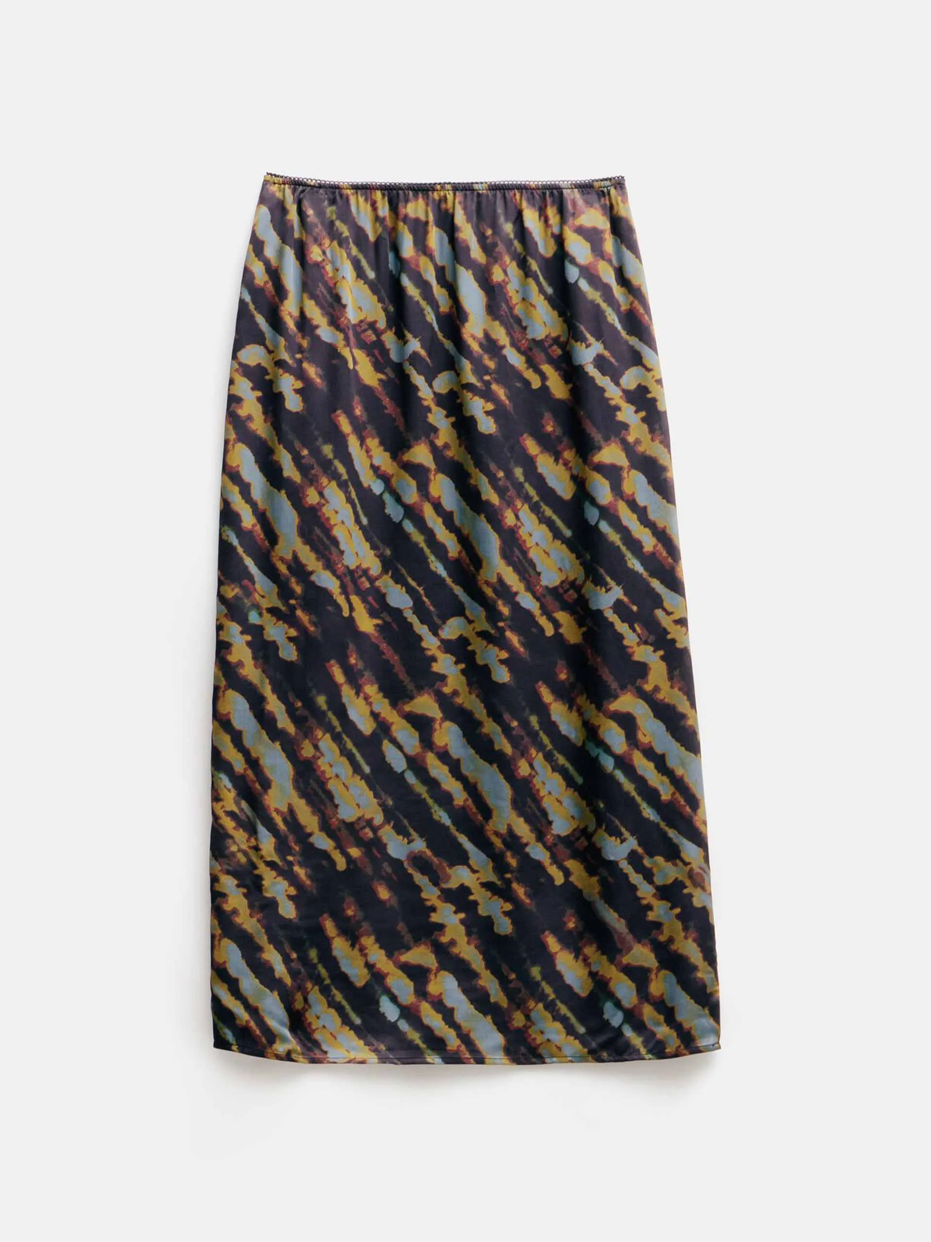 Alexandra printed column midi skirt