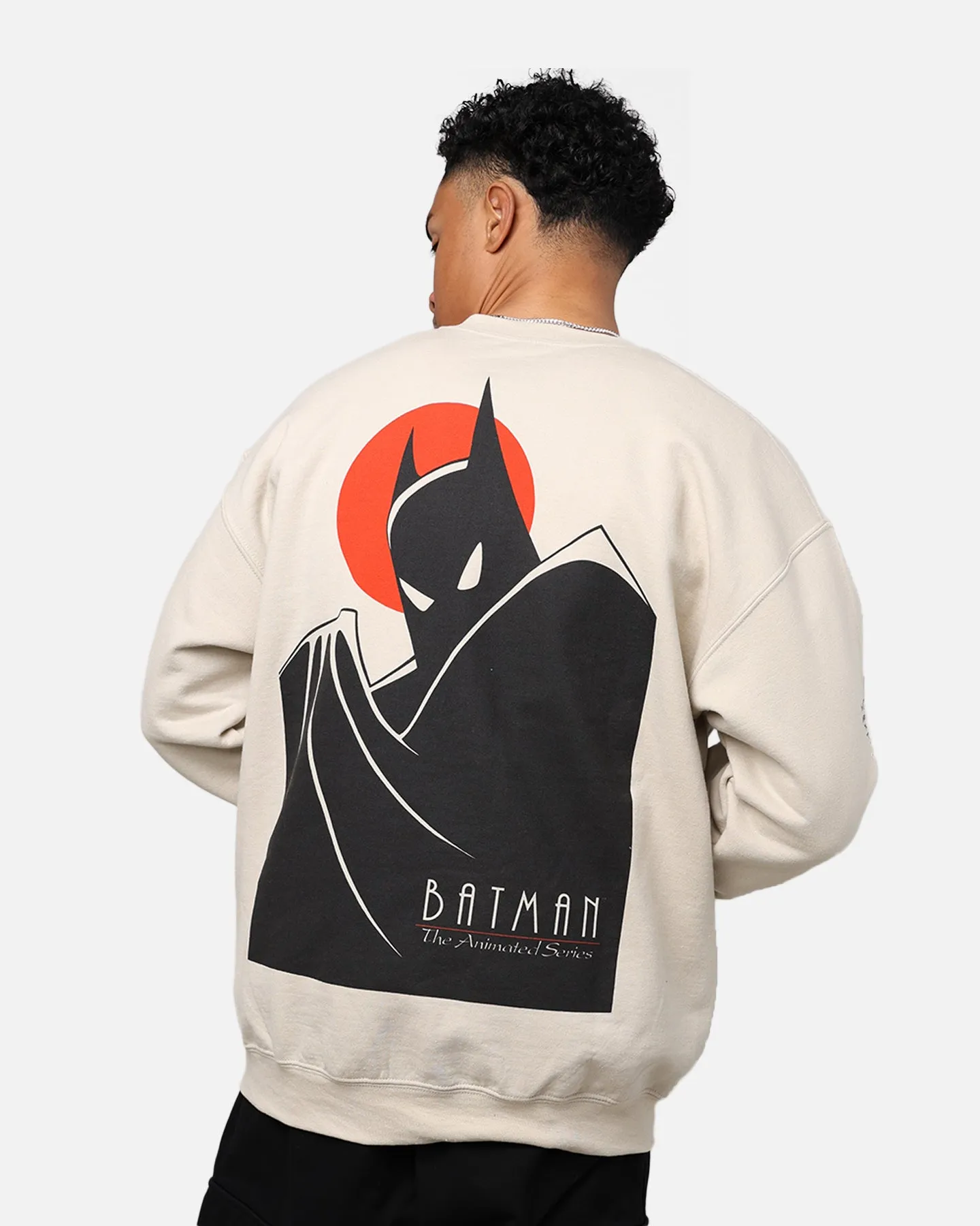 American Thrift X DC Batman The Animated Series Crewneck Sand