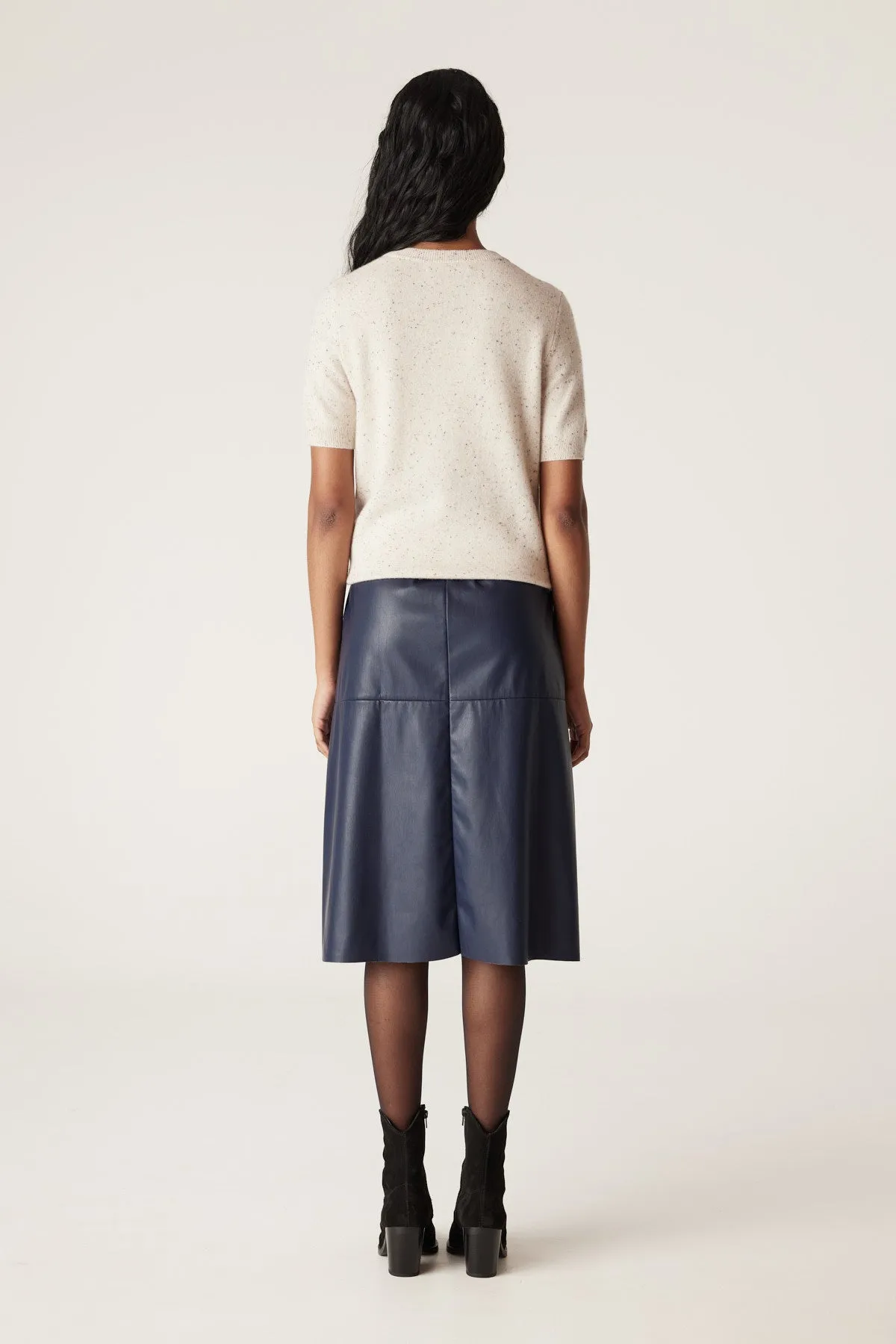 Arlo Vegan Skirt - Navy