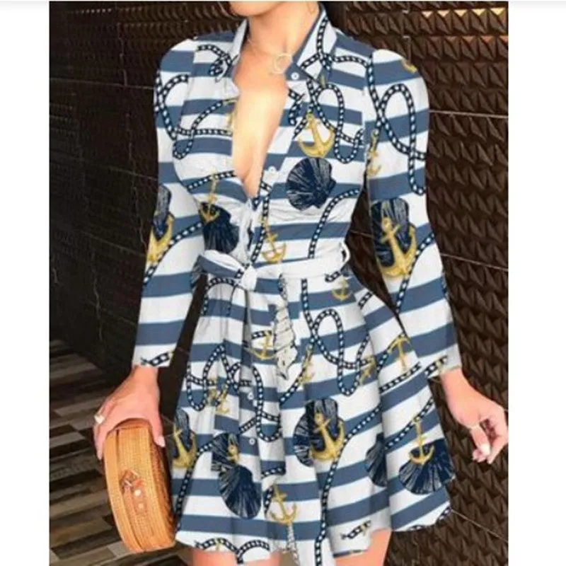 Artistic Accents Belted Wrap Dress - Culture Heaven Special