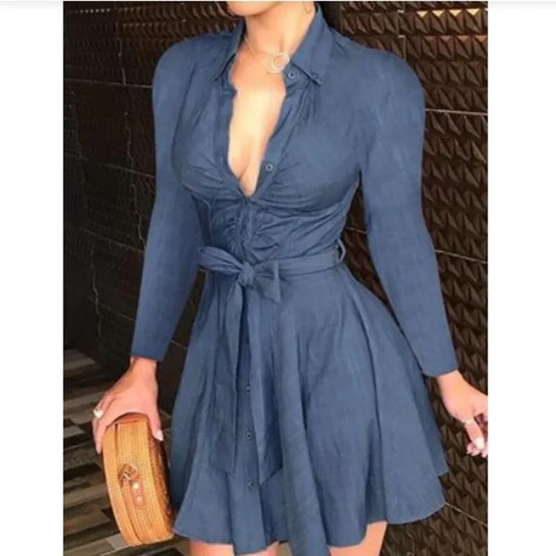 Artistic Accents Belted Wrap Dress - Culture Heaven Special