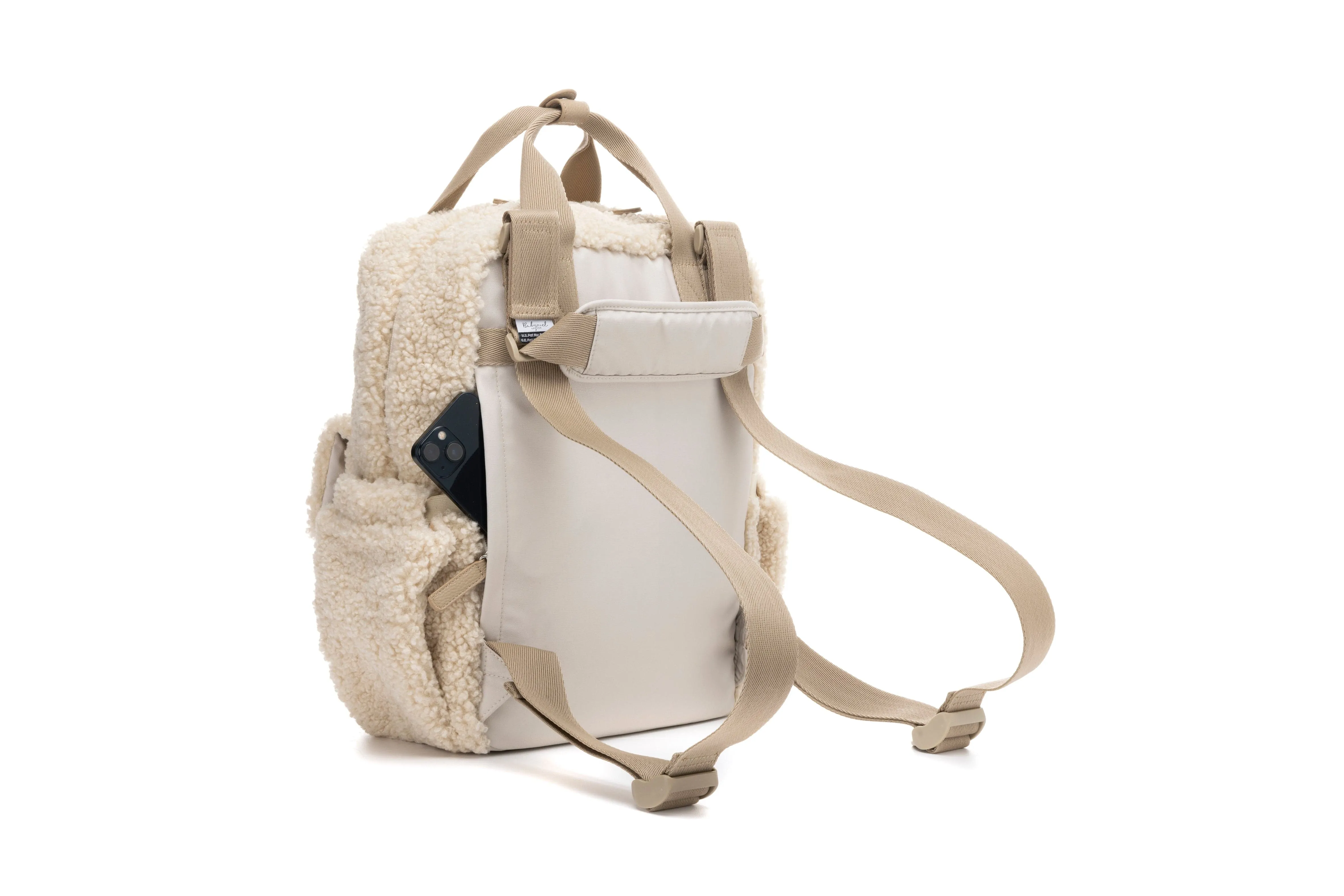 Babymel  Teddy Convertible Backpack Cream