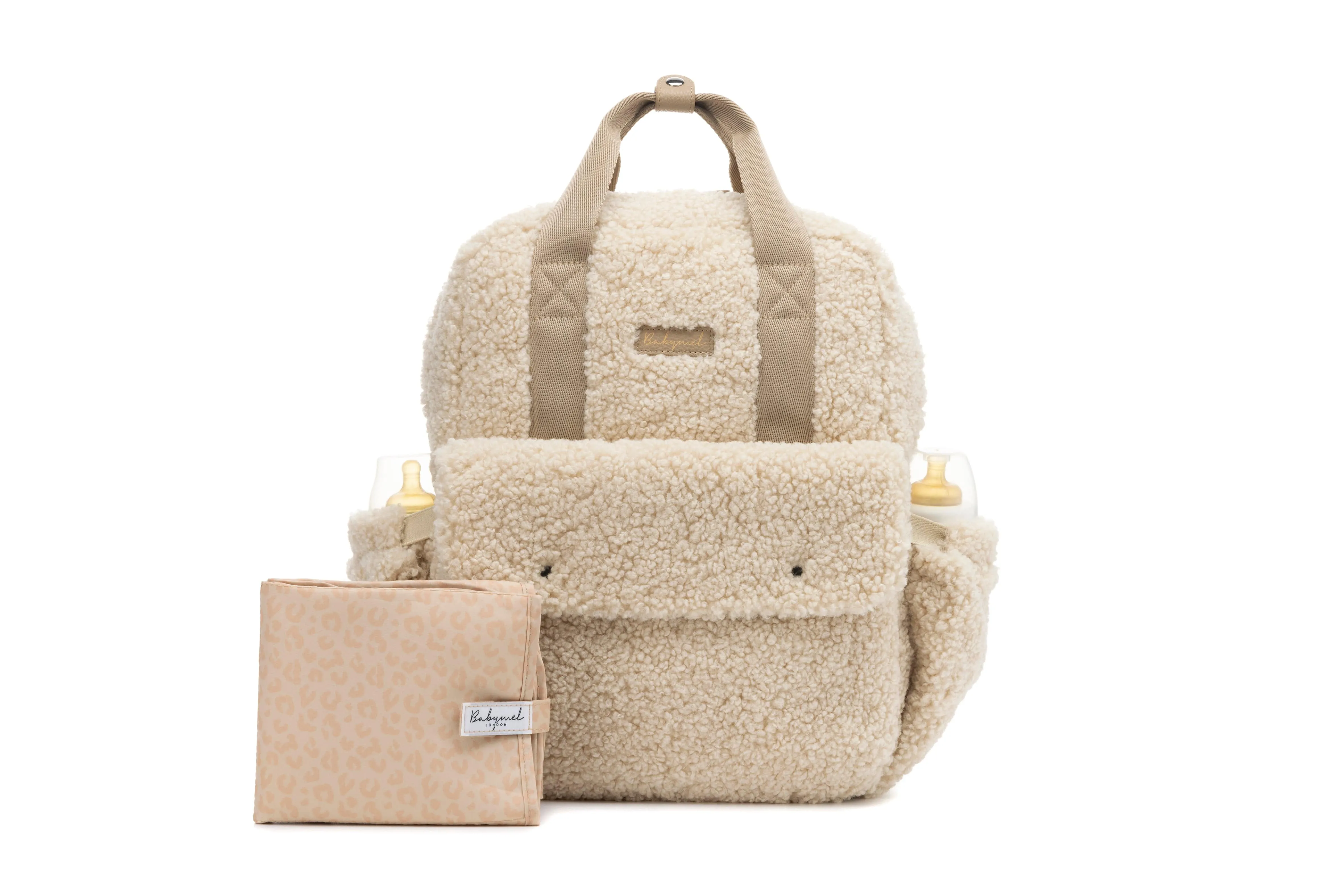 Babymel  Teddy Convertible Backpack Cream