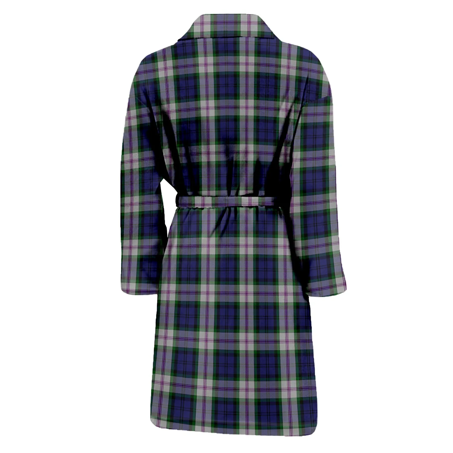 Baird Dress Tartan Bathrobe with Family Crest