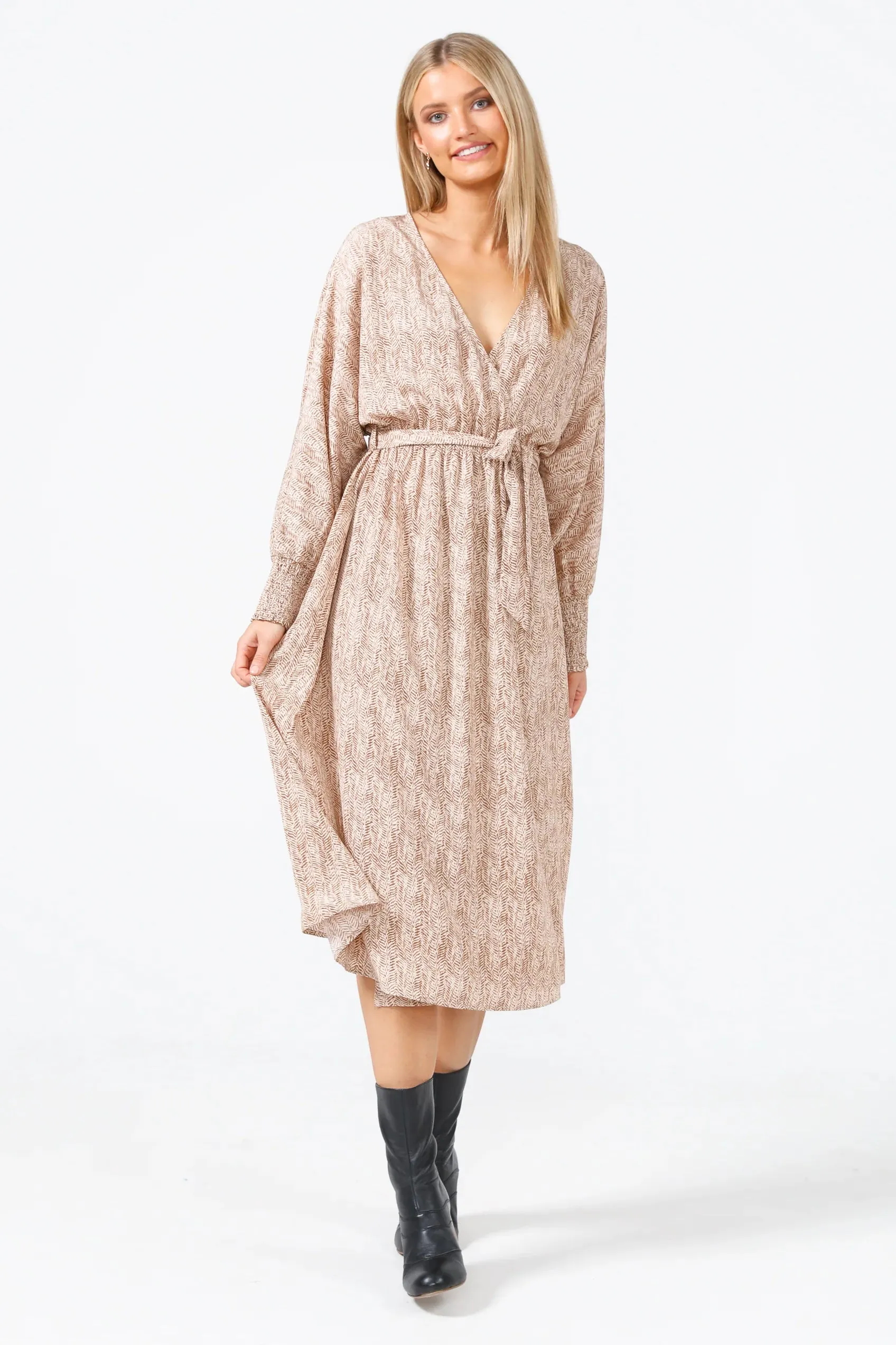 Billy Dress in Coyote