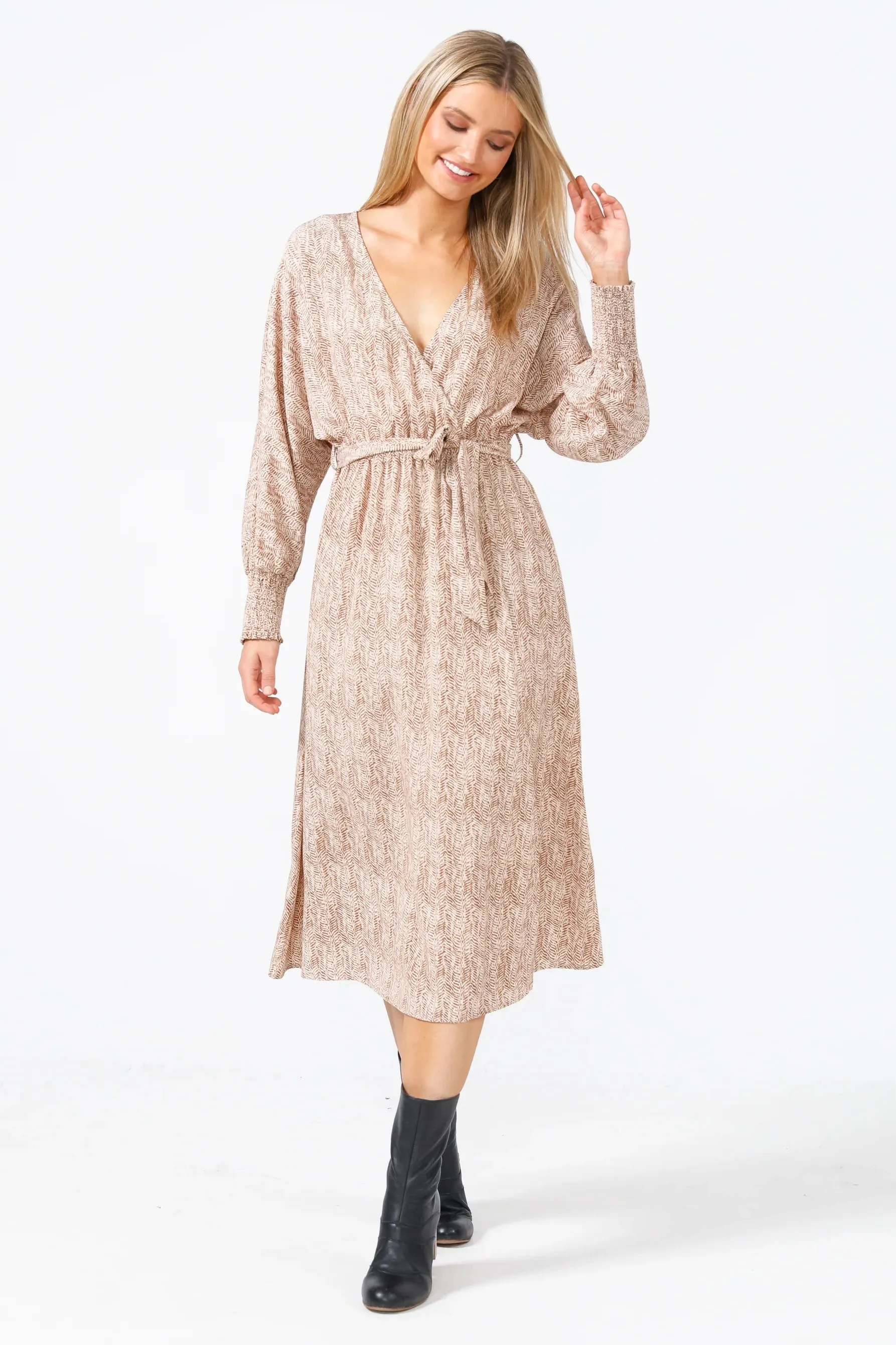 Billy Dress in Coyote