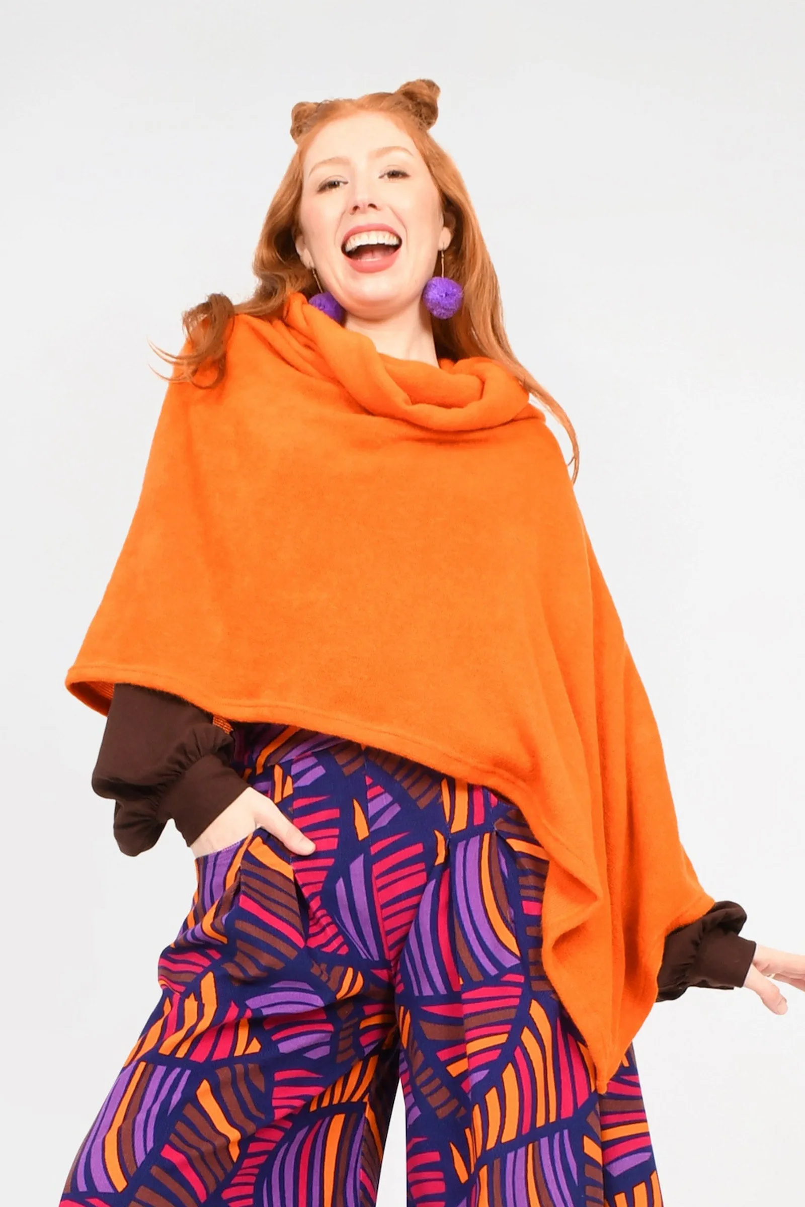 Birdie Knit Poncho