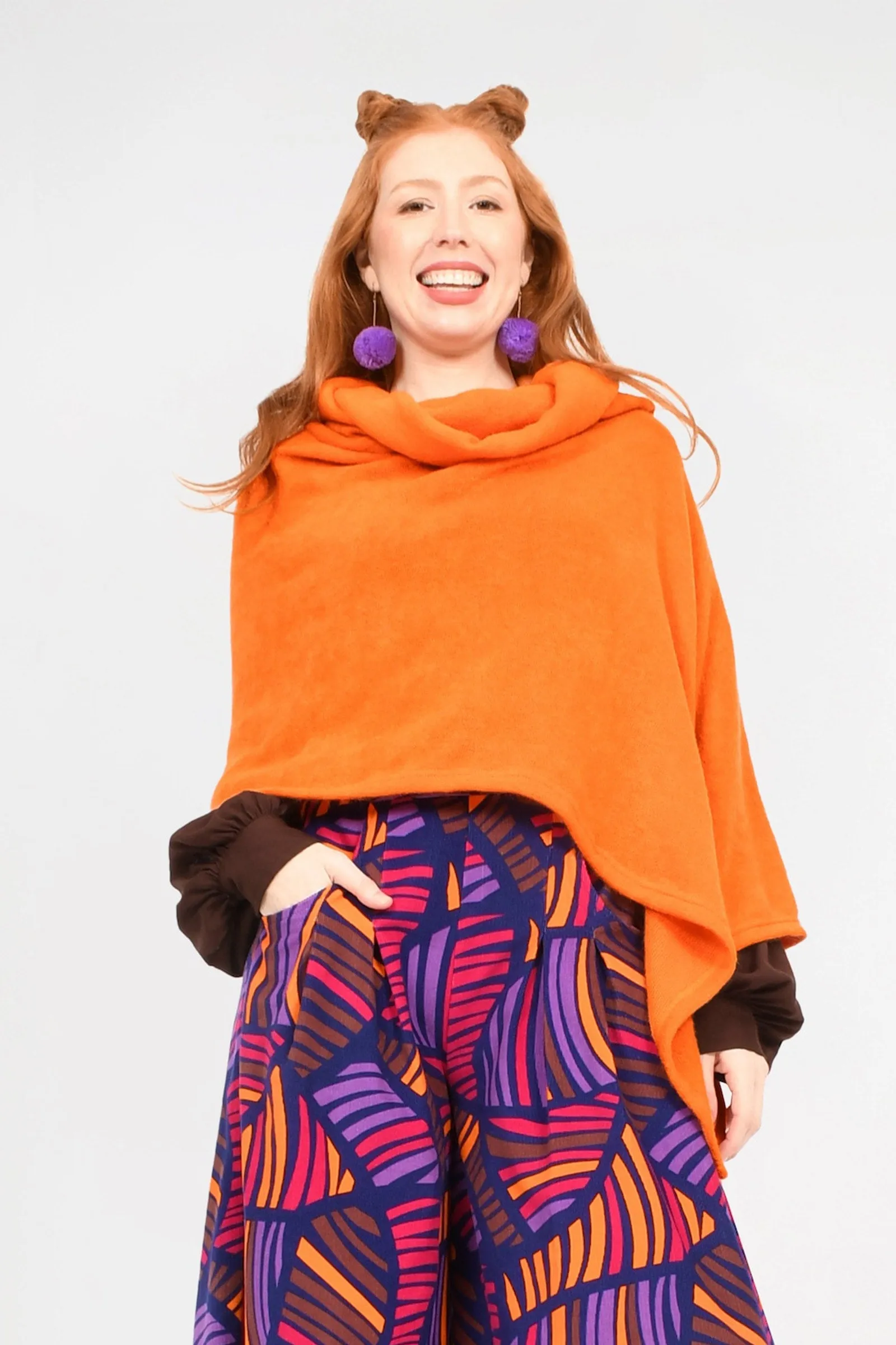 Birdie Knit Poncho