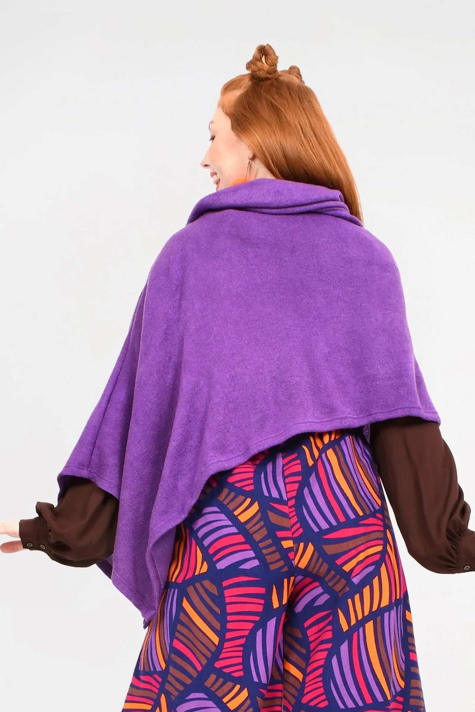 Birdie Knit Poncho