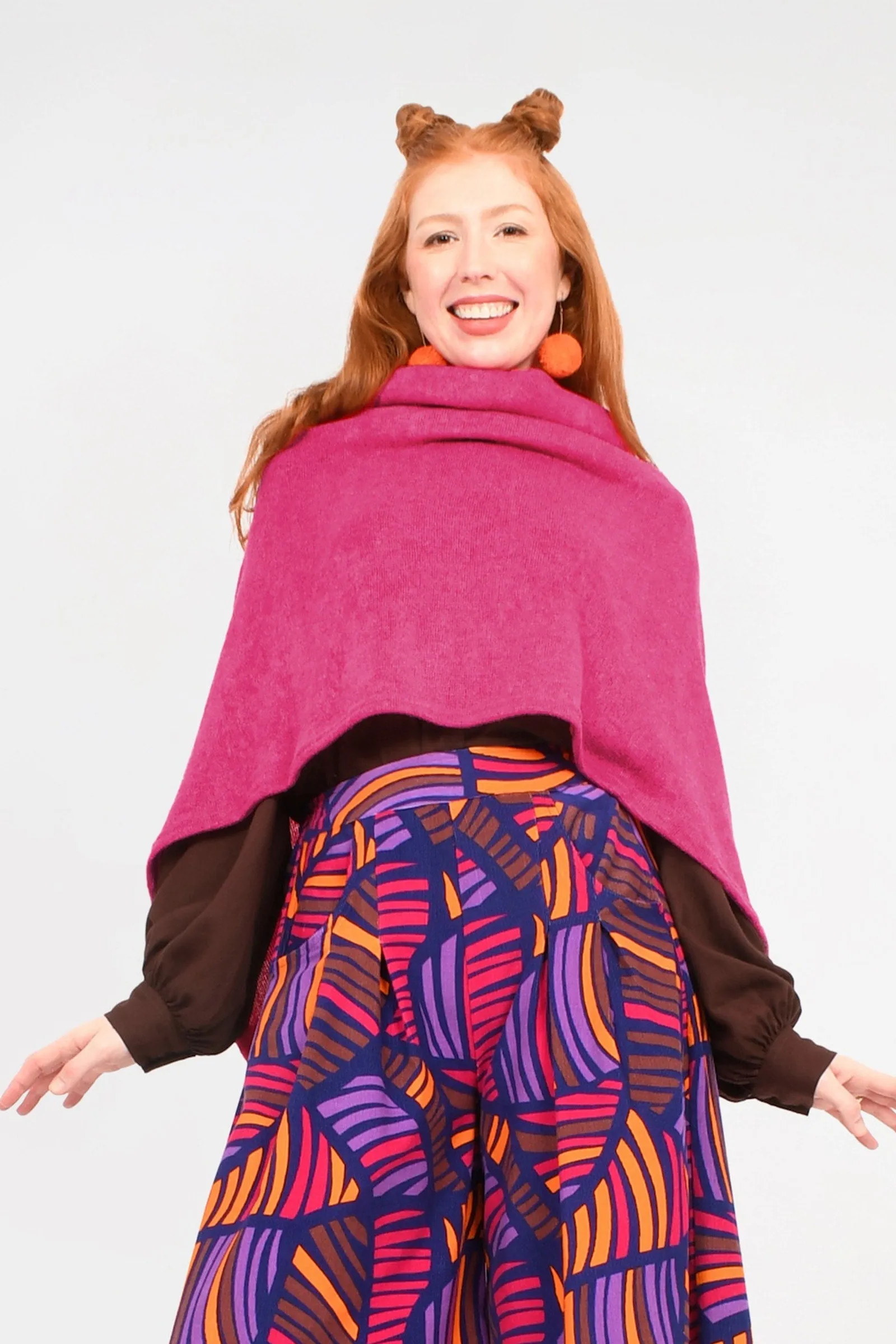 Birdie Knit Poncho