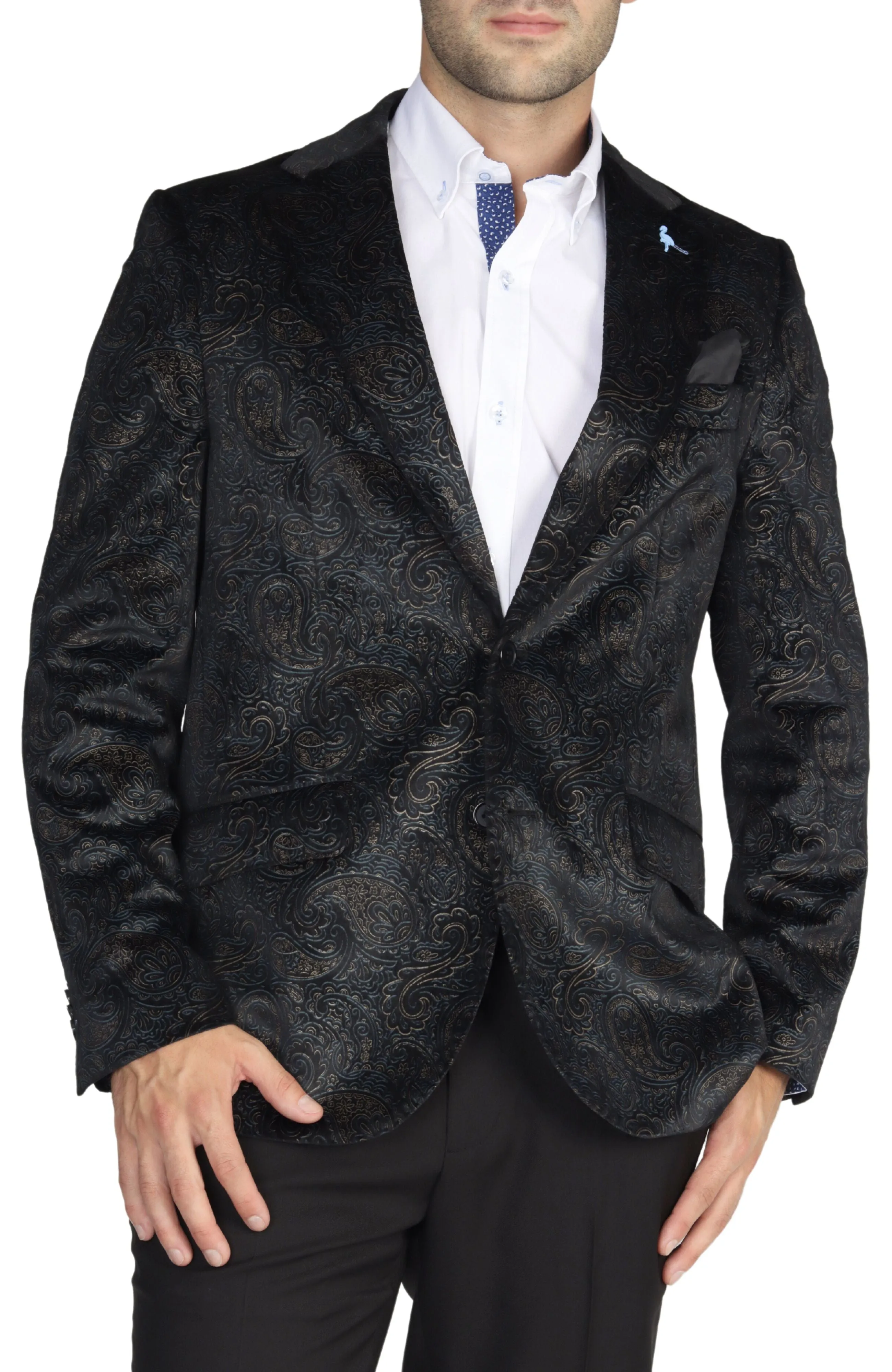 Black Velvet Dinner Sport Coat