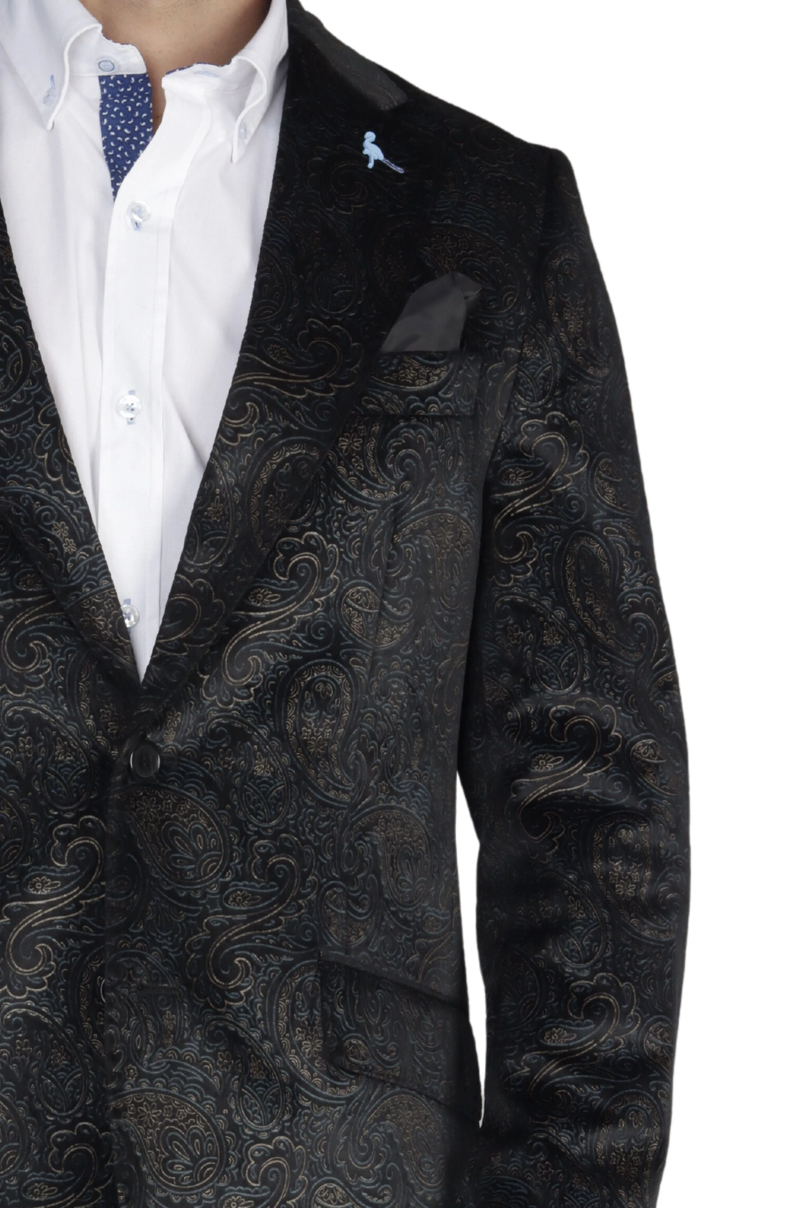 Black Velvet Dinner Sport Coat