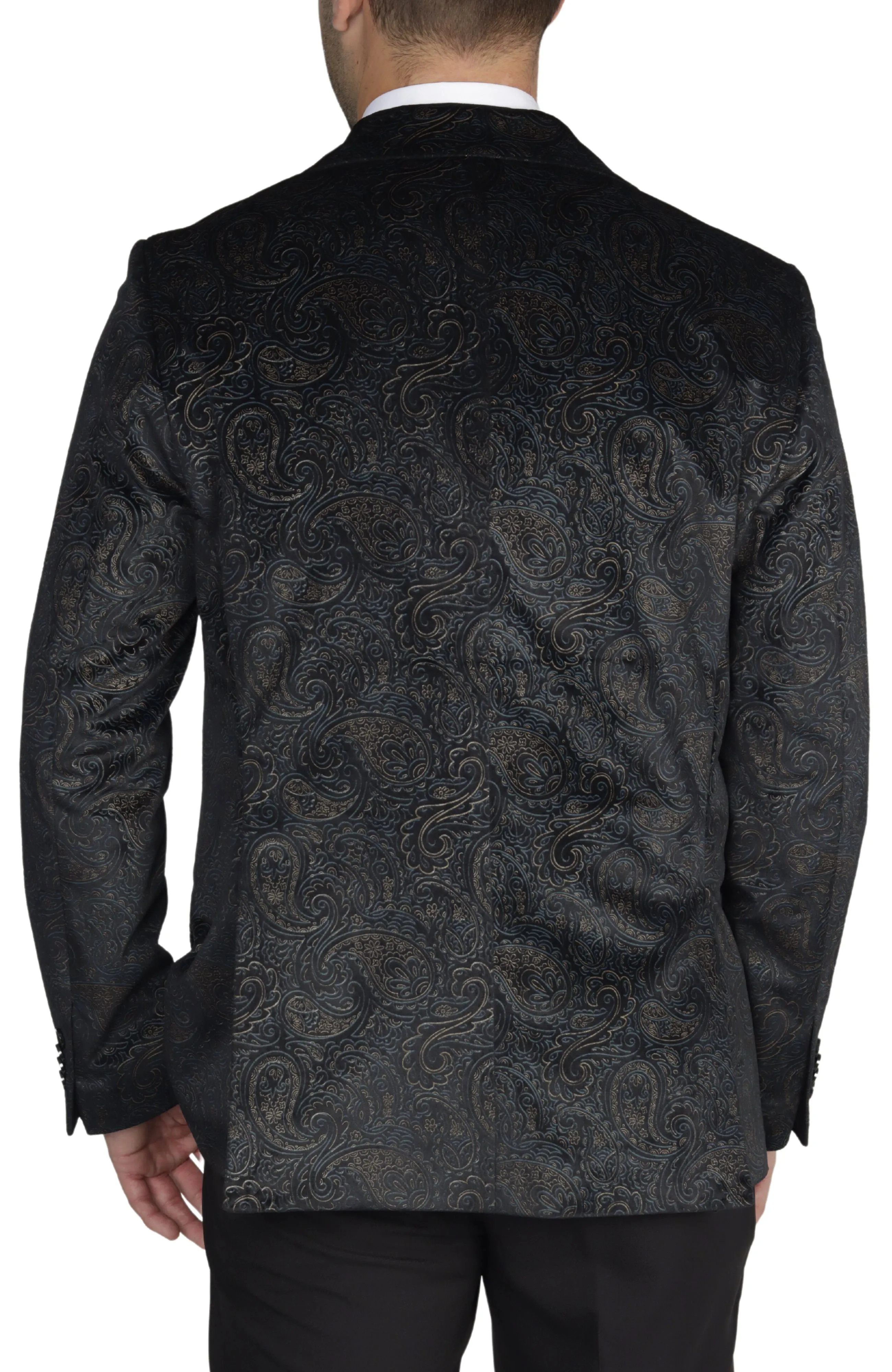 Black Velvet Dinner Sport Coat