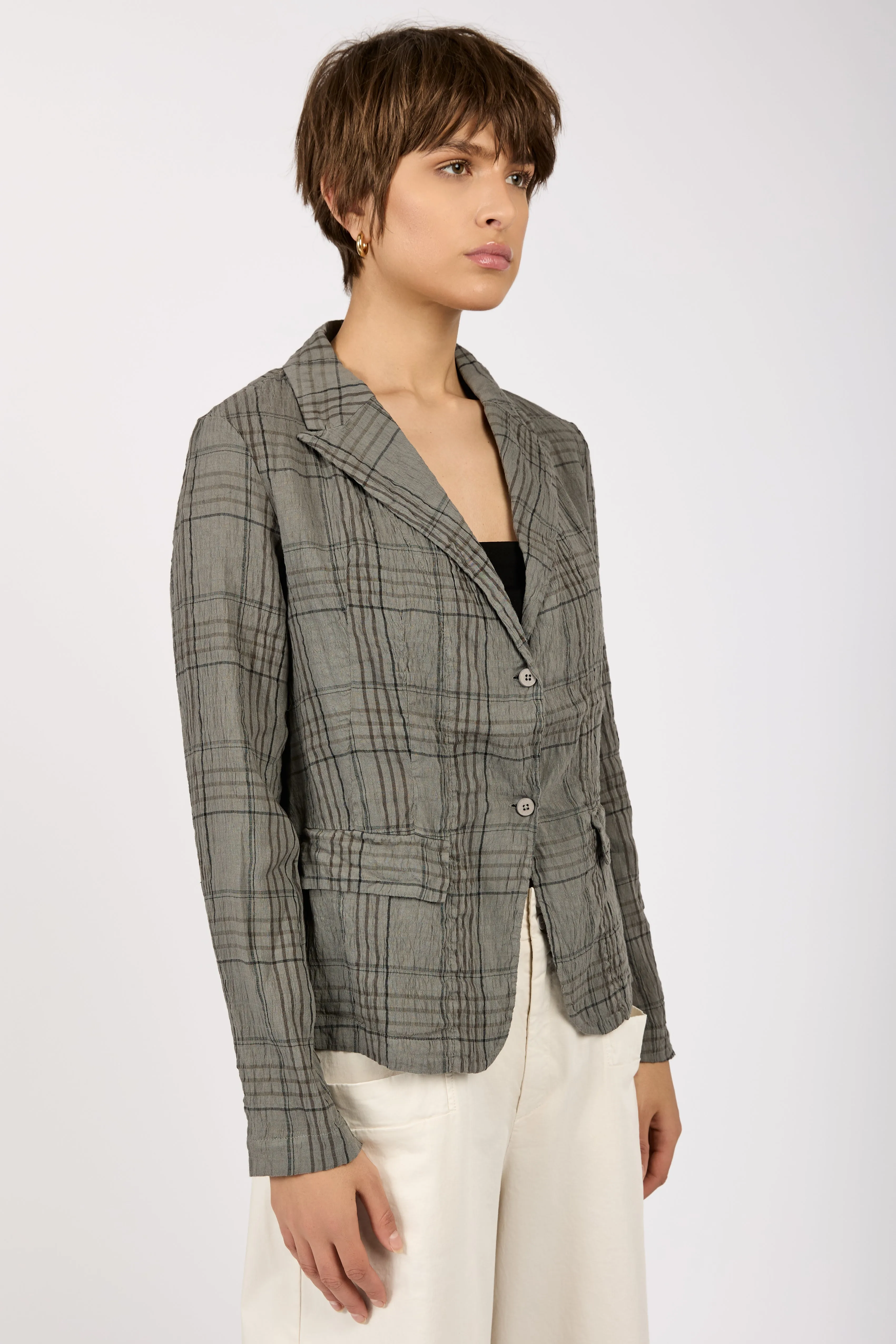 Blazer Jacket in Grey