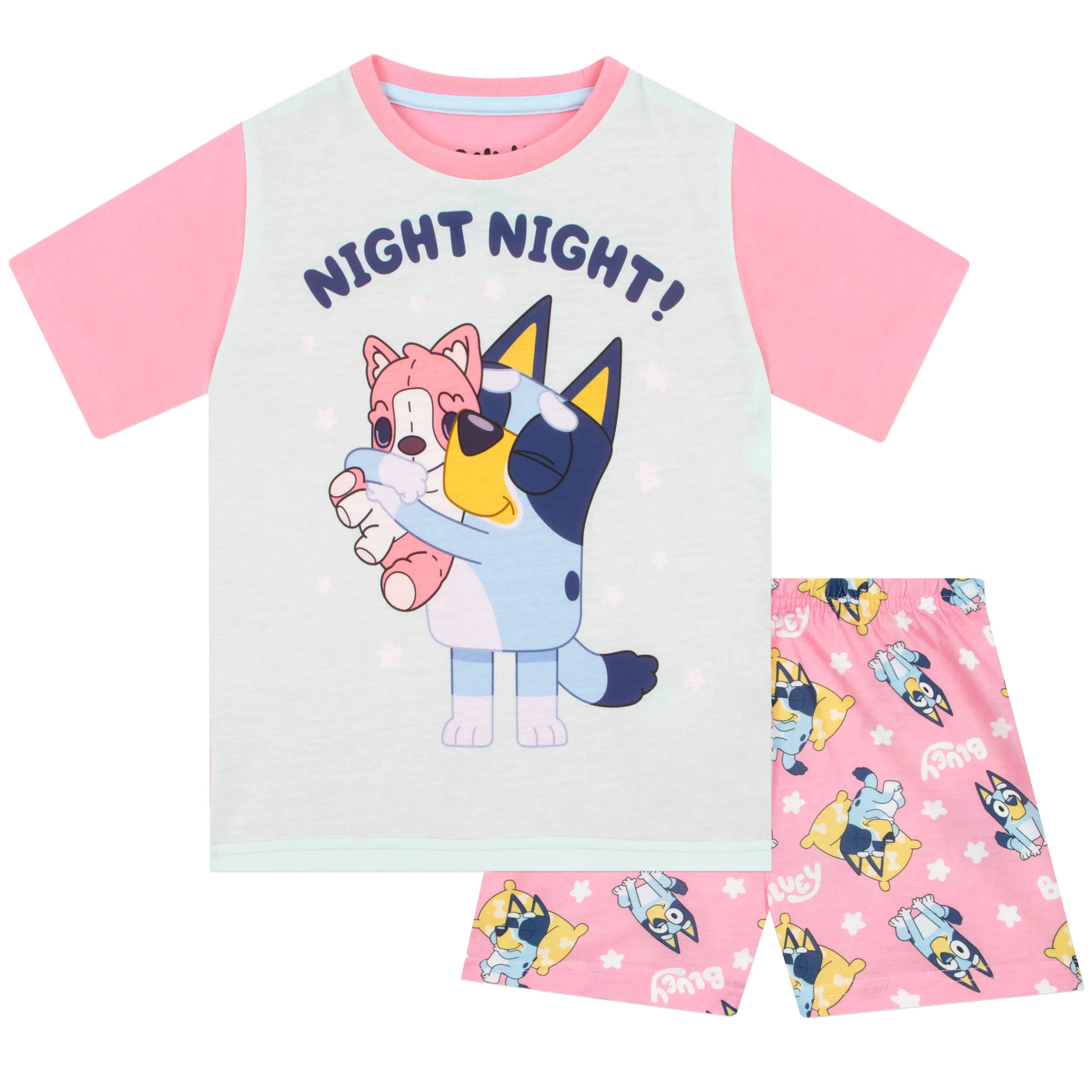 Bluey Short Pyjamas - Night Night!