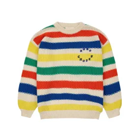 BOBO CHOSES - Bobo Choses Multicolor Stripes Jumper