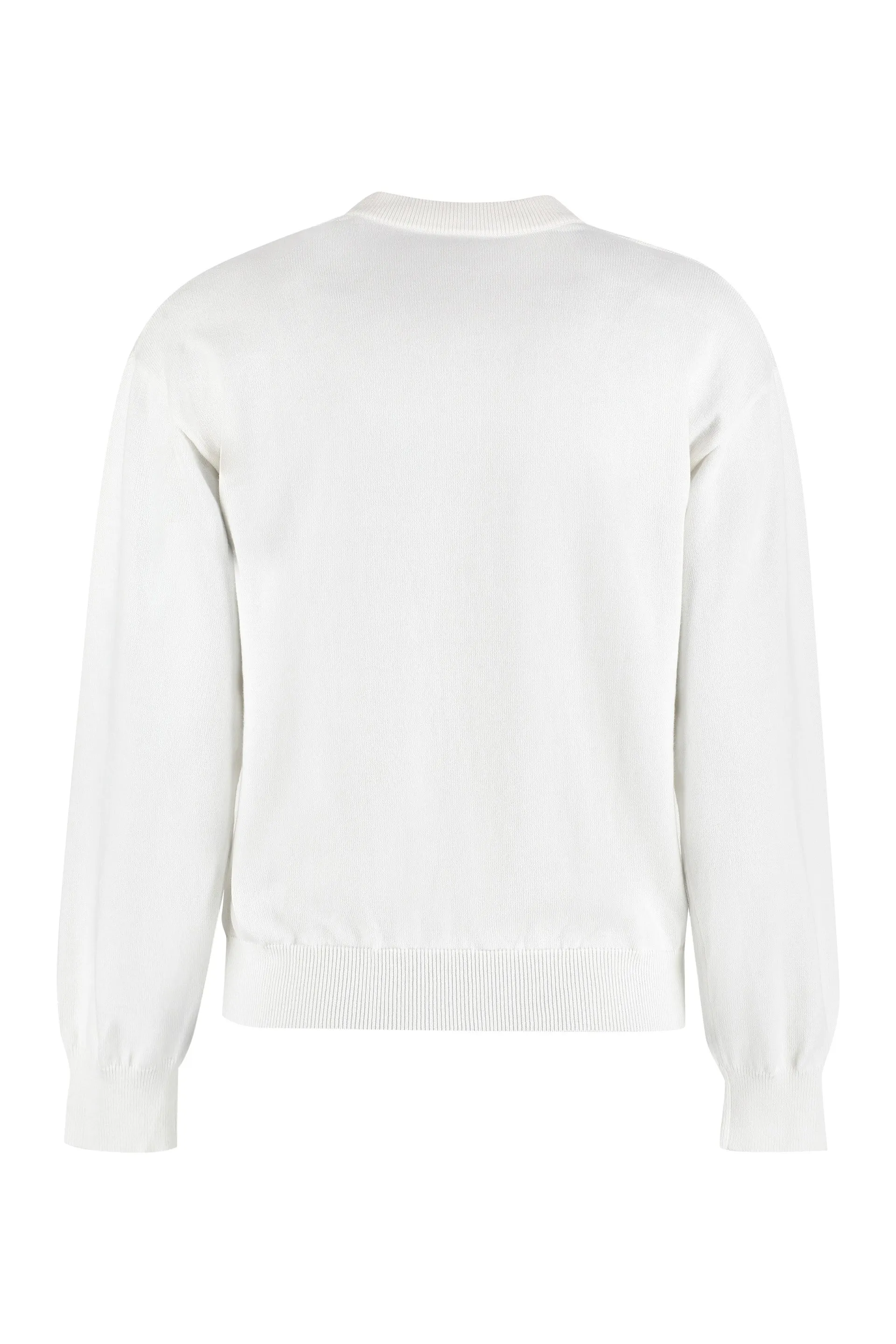 Boutique Moschino Sheep Intarsia-Knit Crewneck Jumper