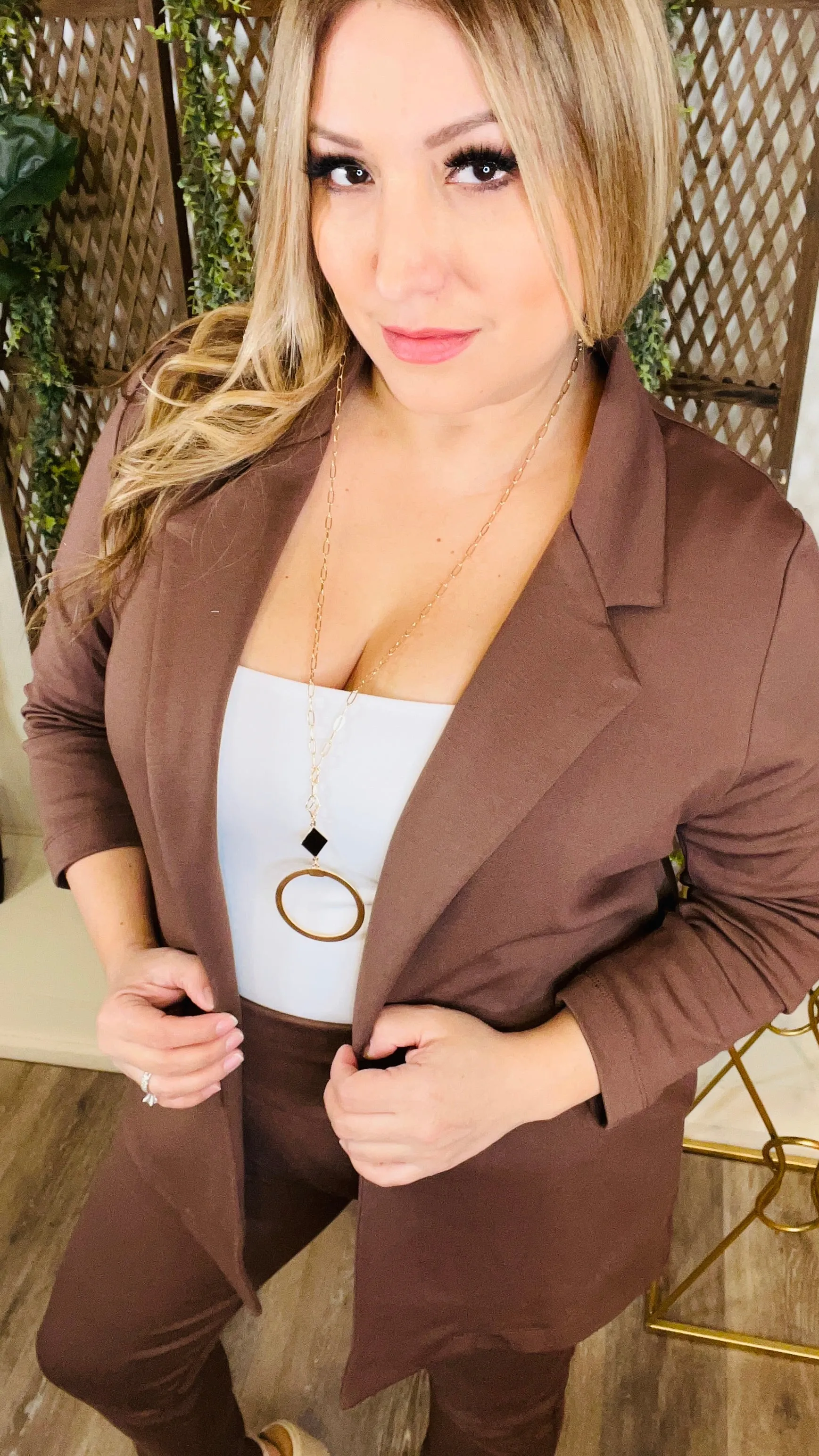 Brown Magic Blazer