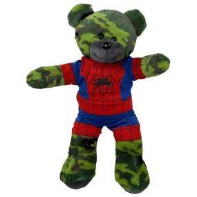 Camo Teddy Spider Bear Pj's Gift Set