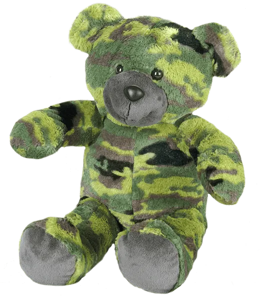 Camo Teddy Spider Bear Pj's Gift Set