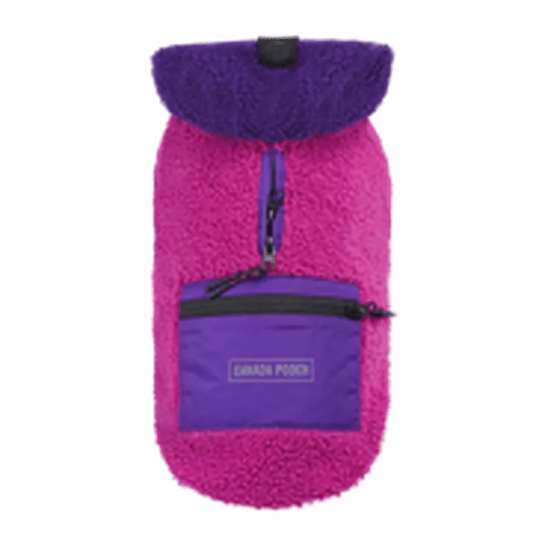 Canada Pooch Cool Factor Hoodie in Pink & Purple