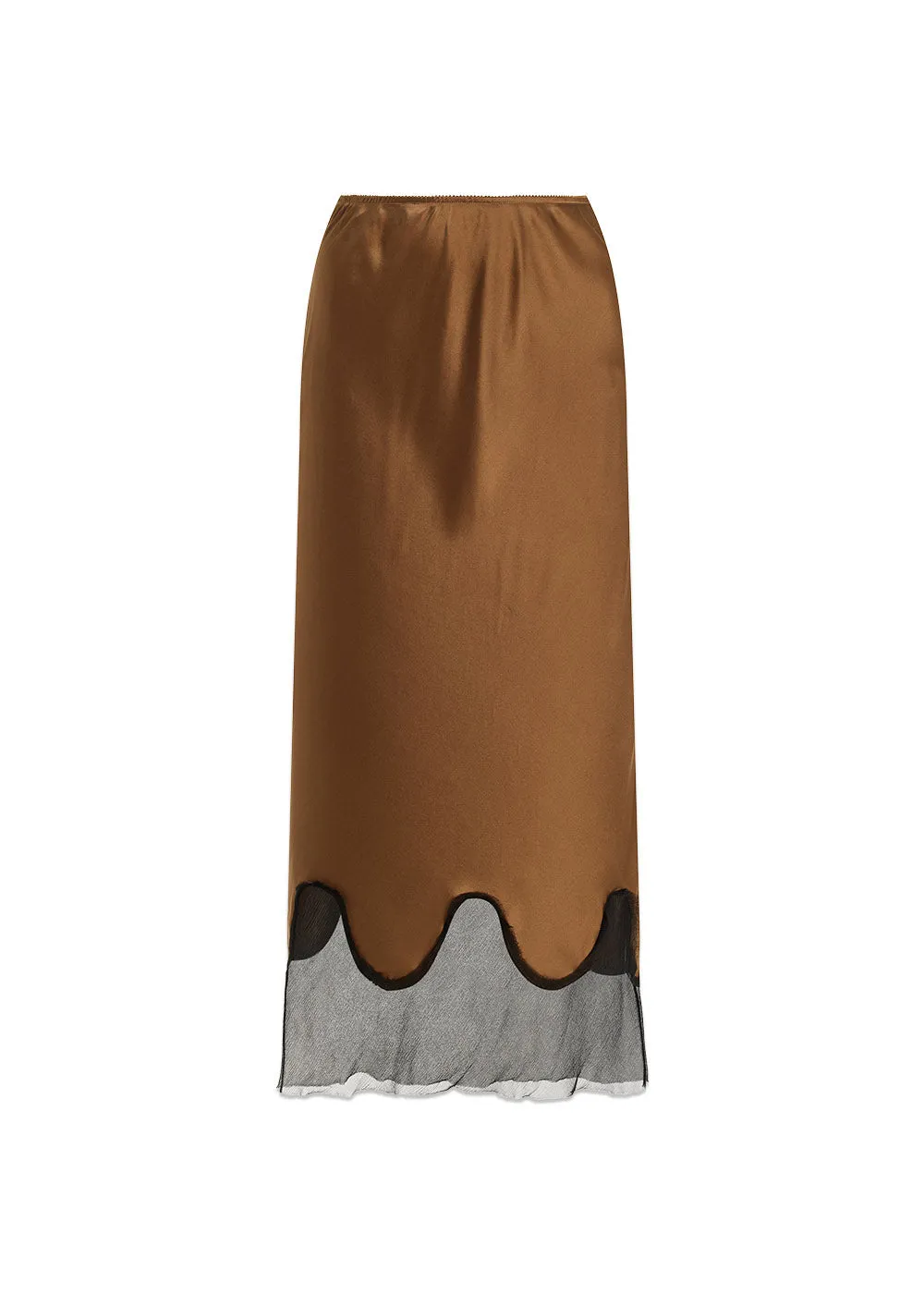 Catania Midi Skirt - Olive