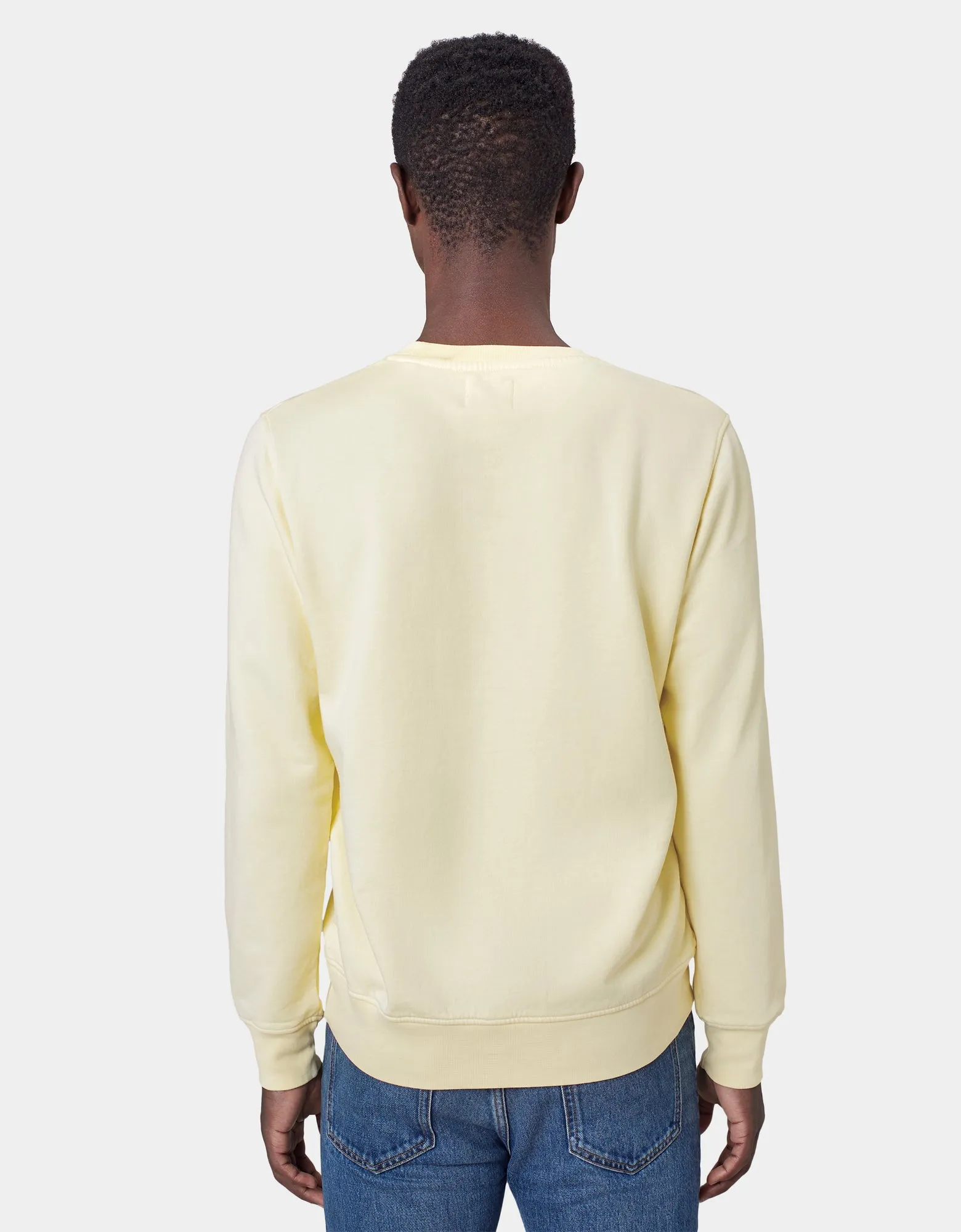 Classic Organic Crew - Soft Yellow