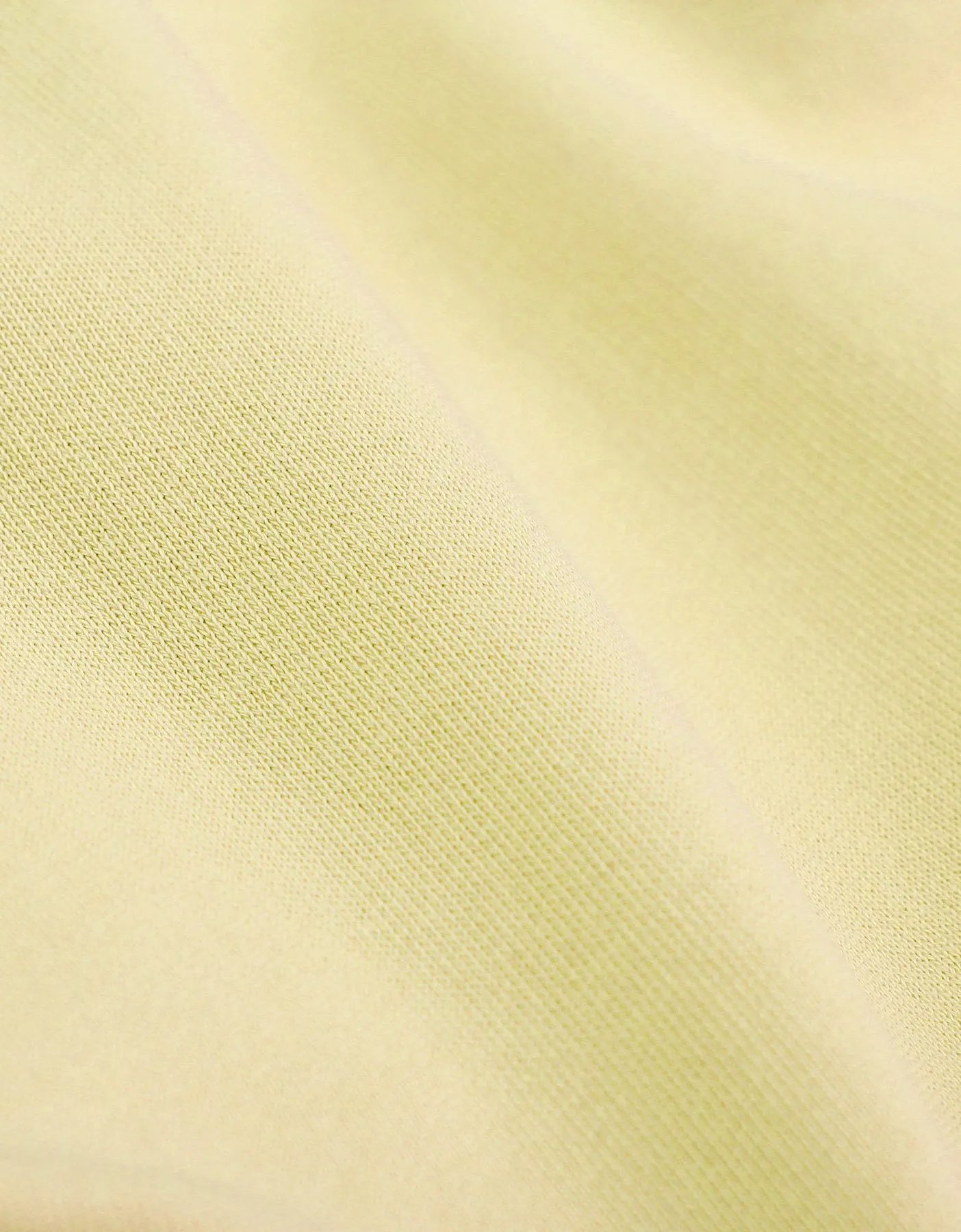 Classic Organic Crew - Soft Yellow