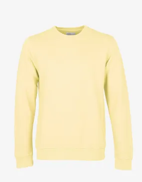 Classic Organic Crew - Soft Yellow