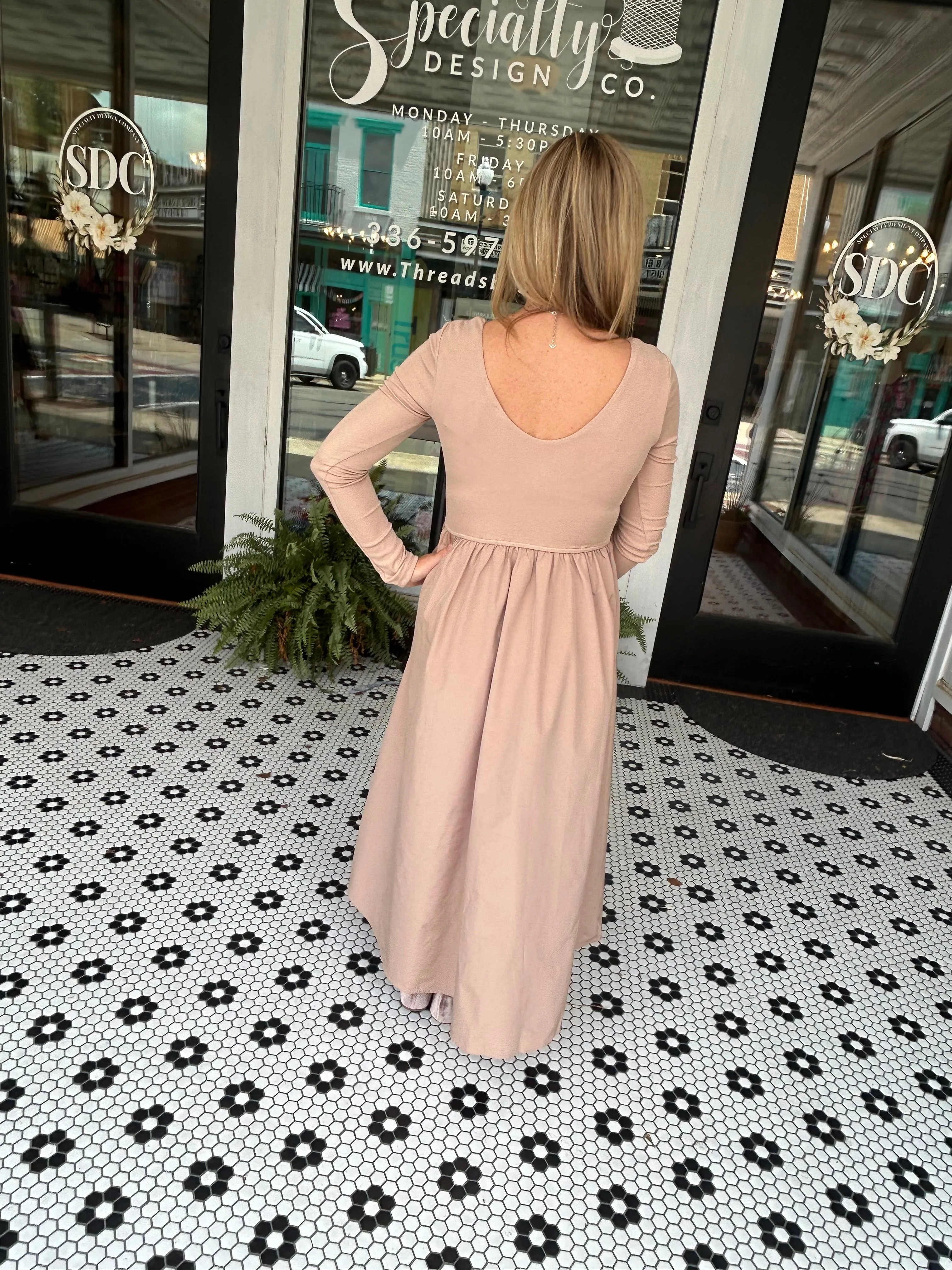 Dancin' Around Ballet Dress - Taupe