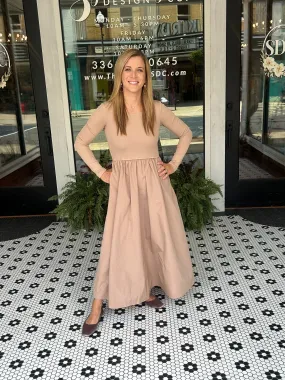 Dancin' Around Ballet Dress - Taupe