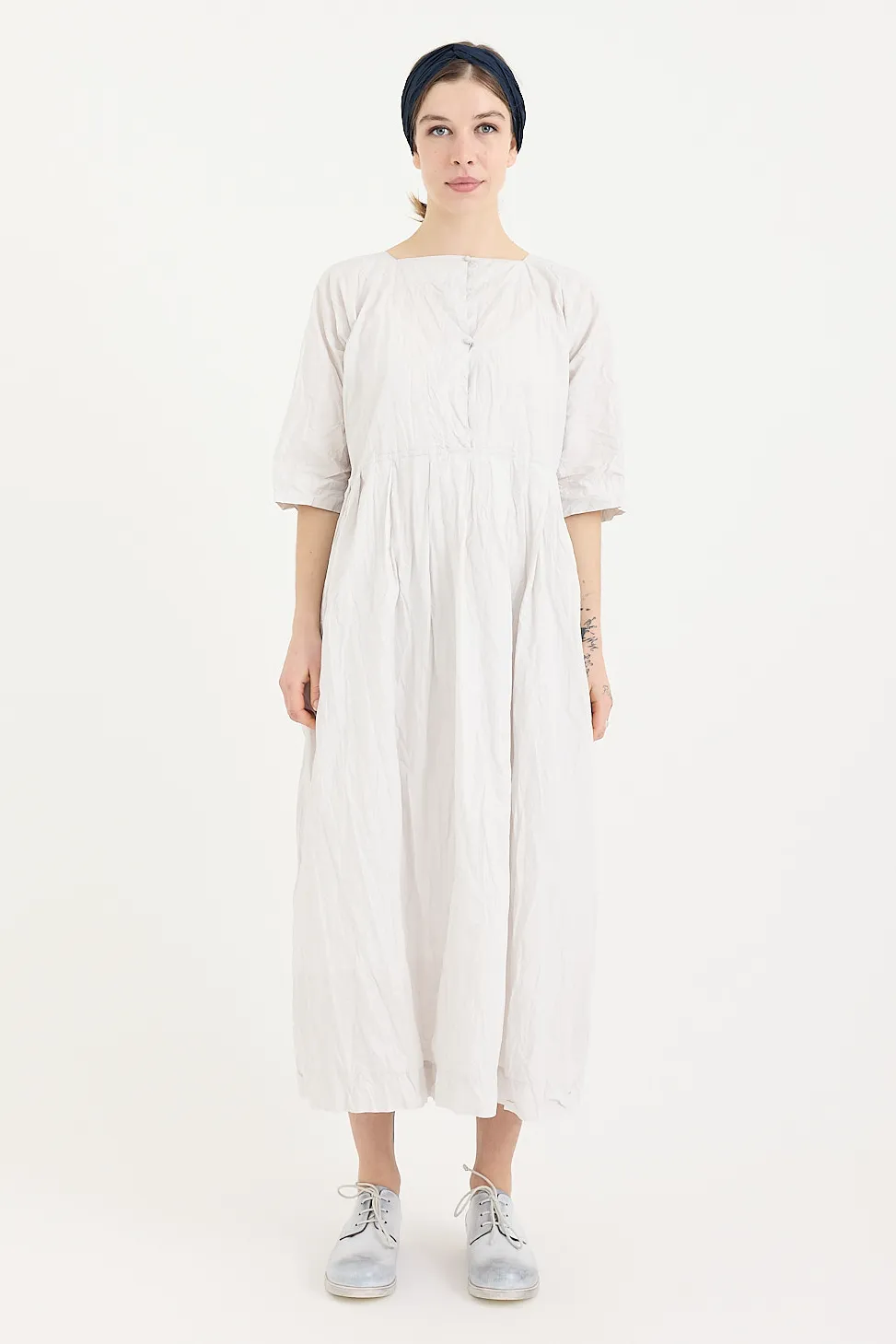 Daniela Gregis - Operaio Nido Lavato Cotton Dress