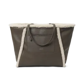 Day Faux Shearling Tote