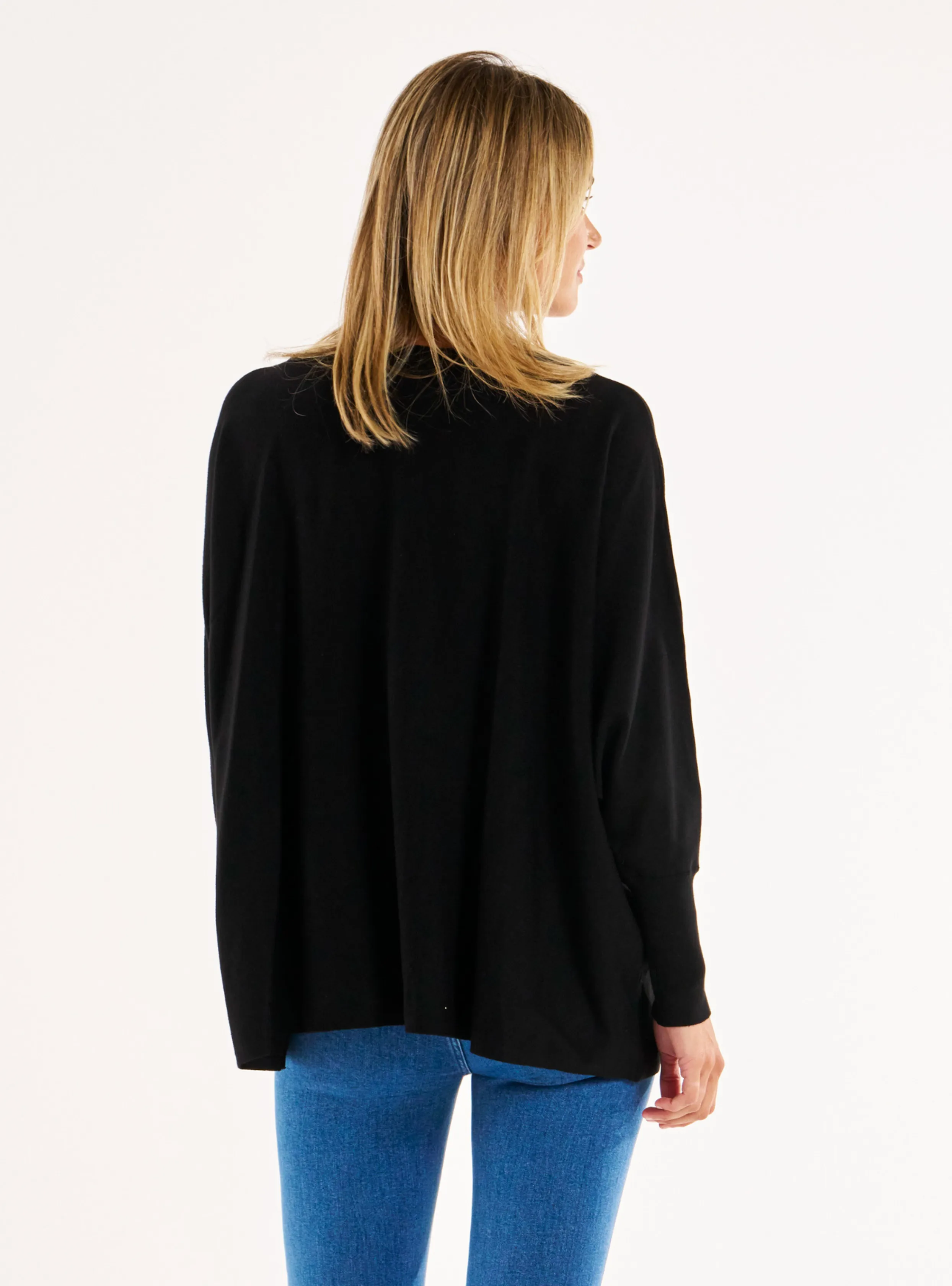 DESTINY KNIT JUMPER - Black