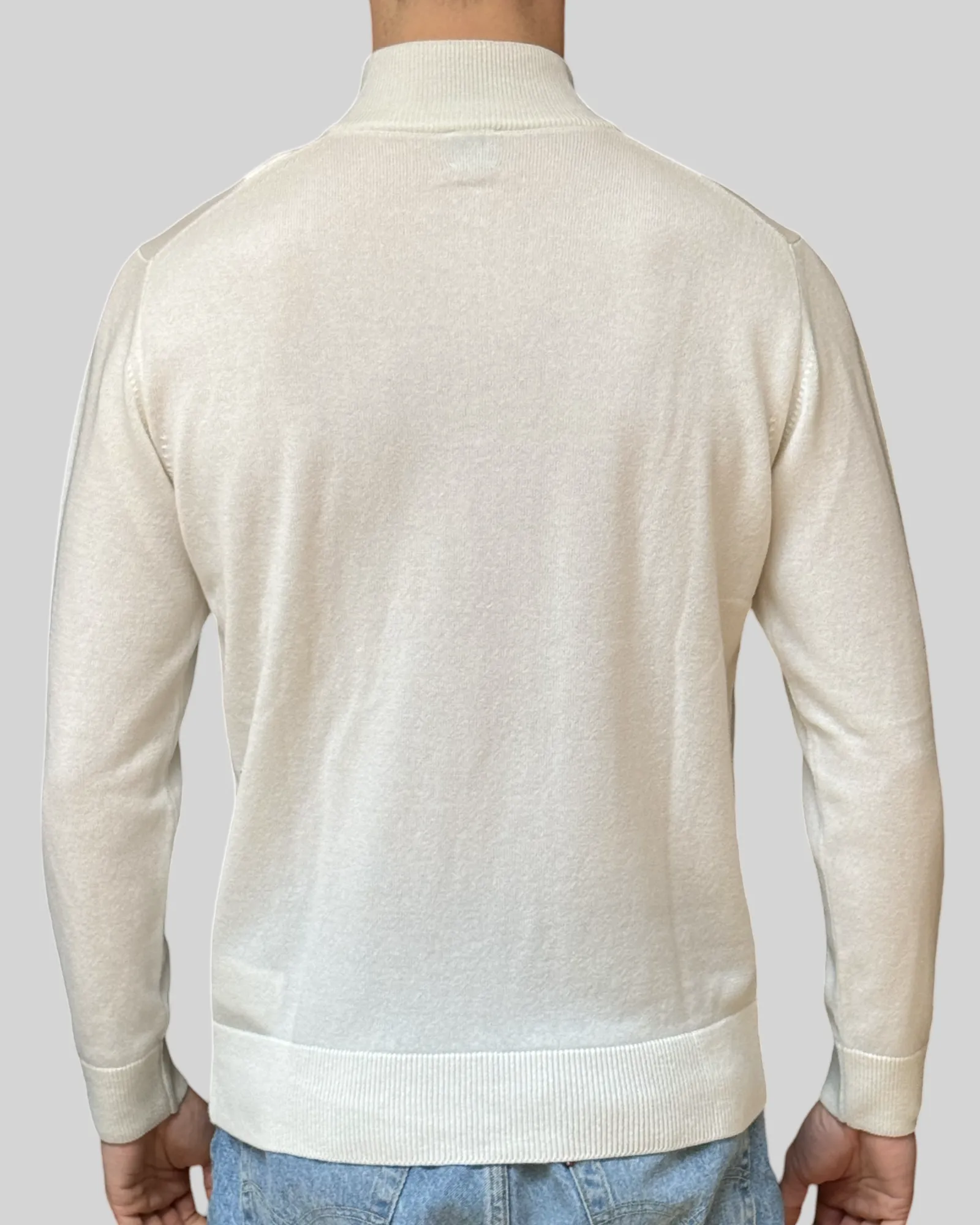 ELEVENTY Half Zip Sweater in Cashmere