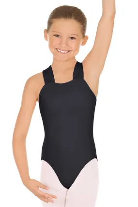 EUROTARD 4494C GIRLS FRONT LINE COMFORT HALTER TANK LEOTARD