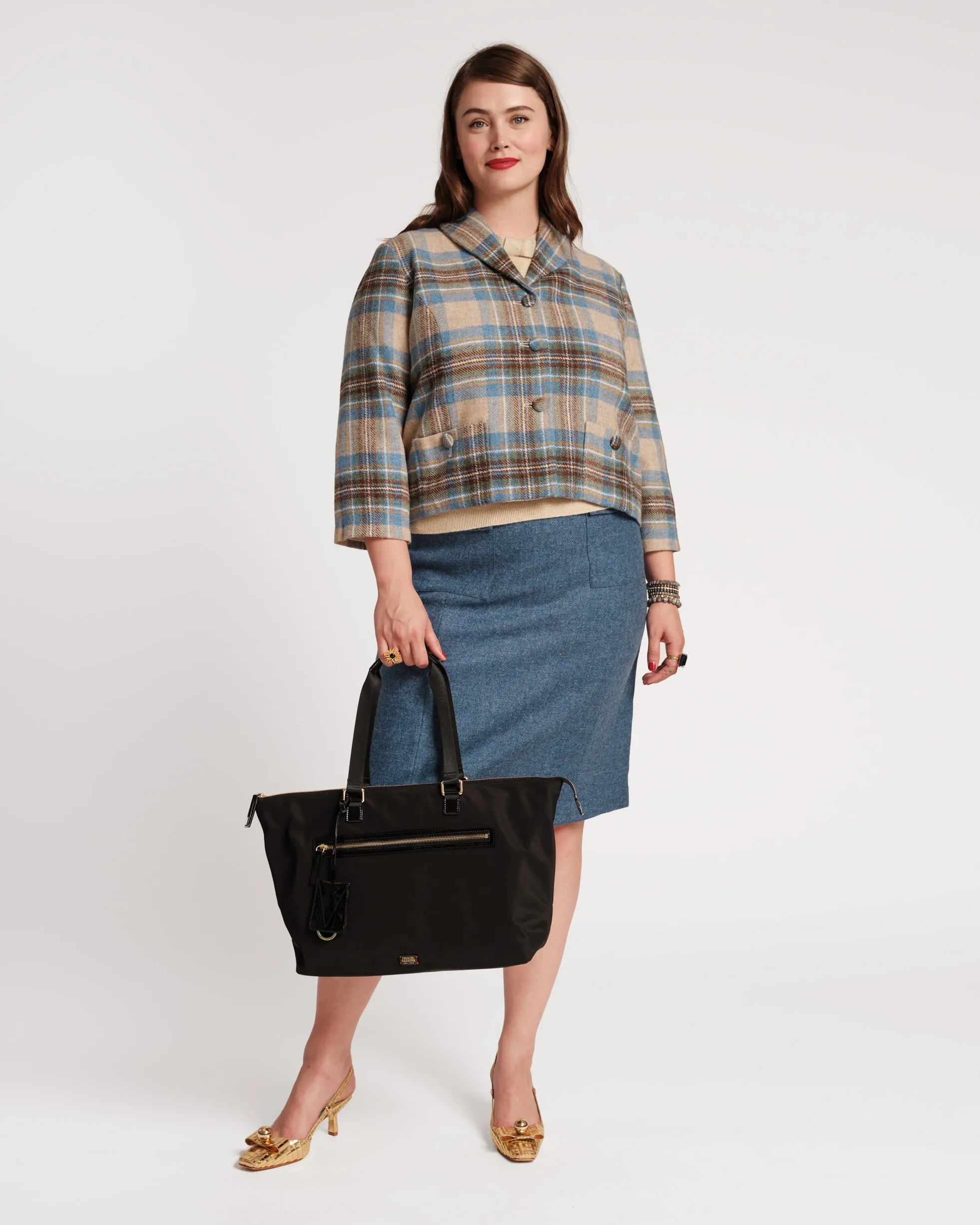 Finley Wool Blazer Stewart Plaid