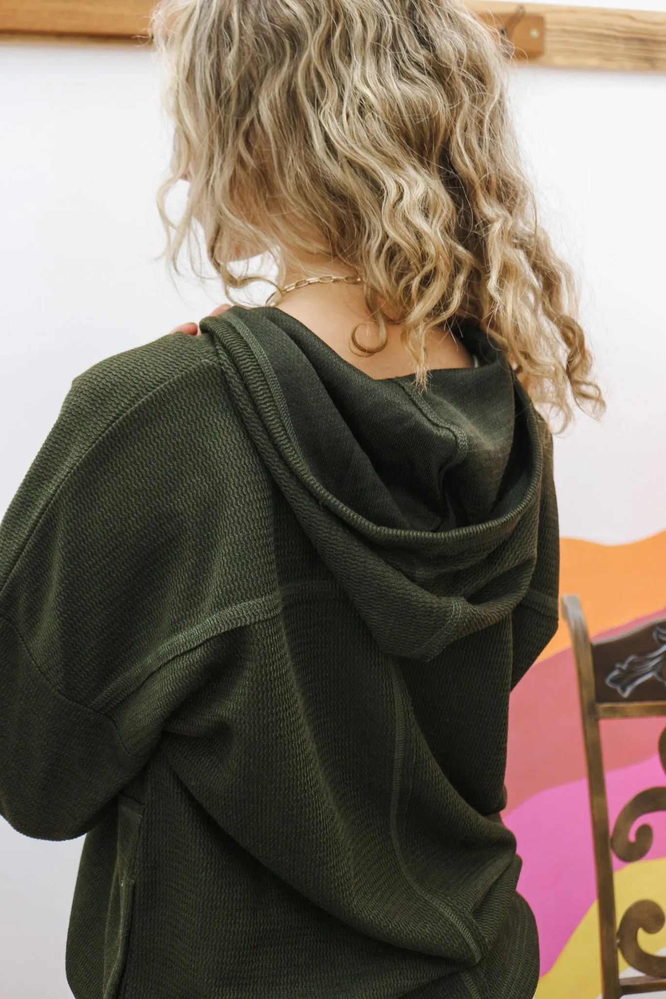 For The Road Olive Sweater