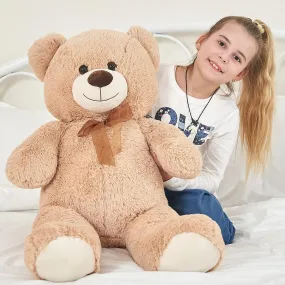 Giant Teddy Bear Plush Toy, Multicolor, 35.4/51 Inches