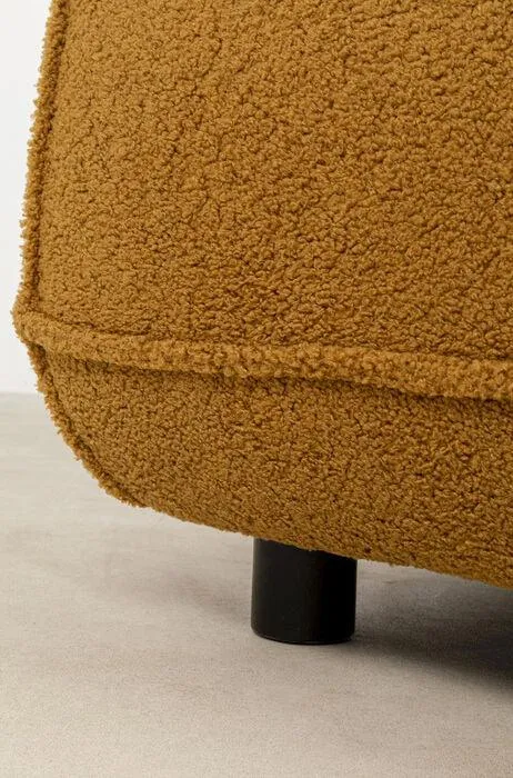 Gigi Curry Brown Teddy Stool