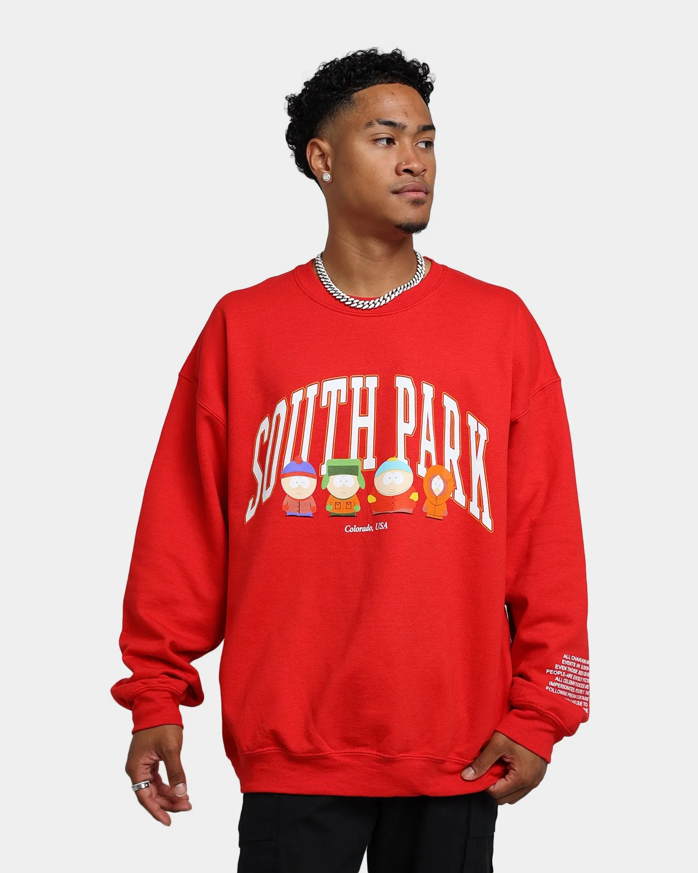 Goat Crew X South Park SP Crewneck Red