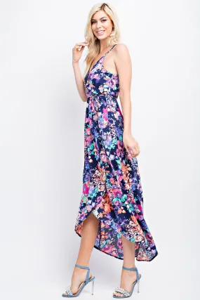 Gorgeous Floral Wrap Dress