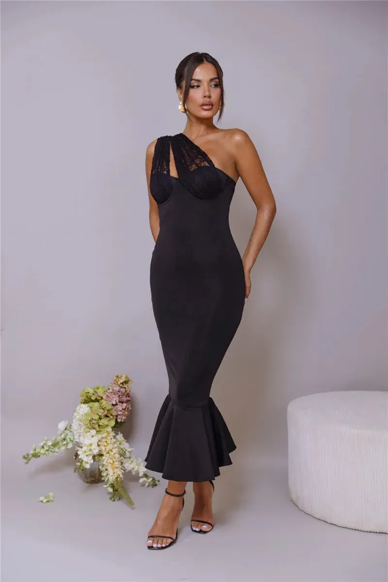 Halter Elegance Mermaid Evening Dress