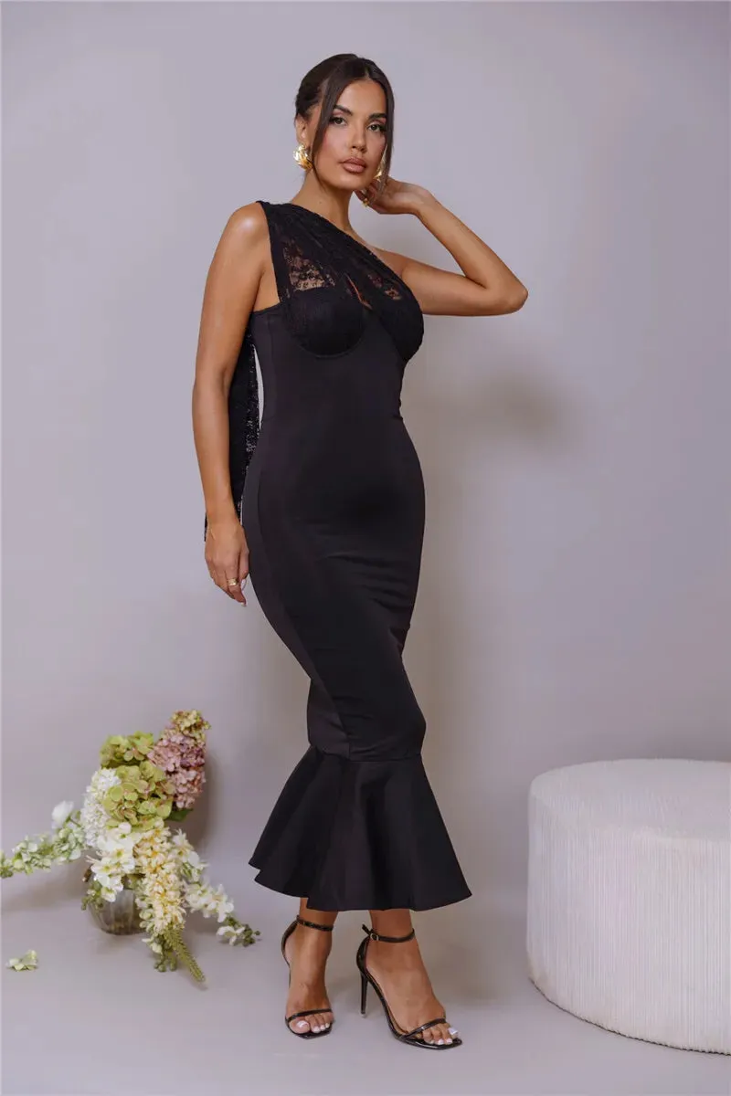 Halter Elegance Mermaid Evening Dress