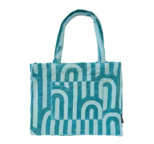 HiLo Tote Bag Arcade Turquoise