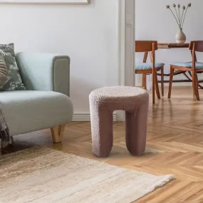 Horseshoe Stool in Brown